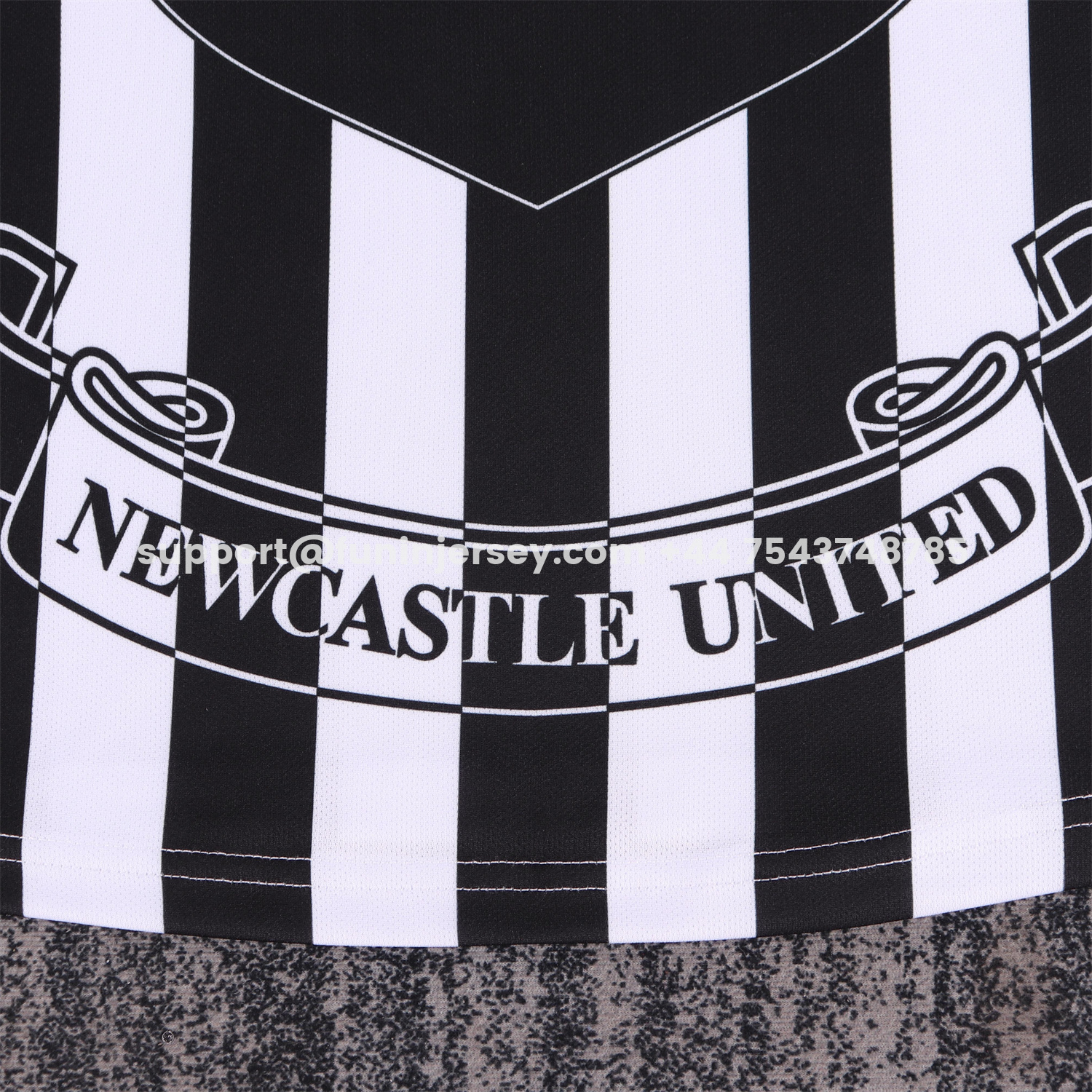 Funinjersey-Retro Newcastle United 1997-99 Home Kids Kit