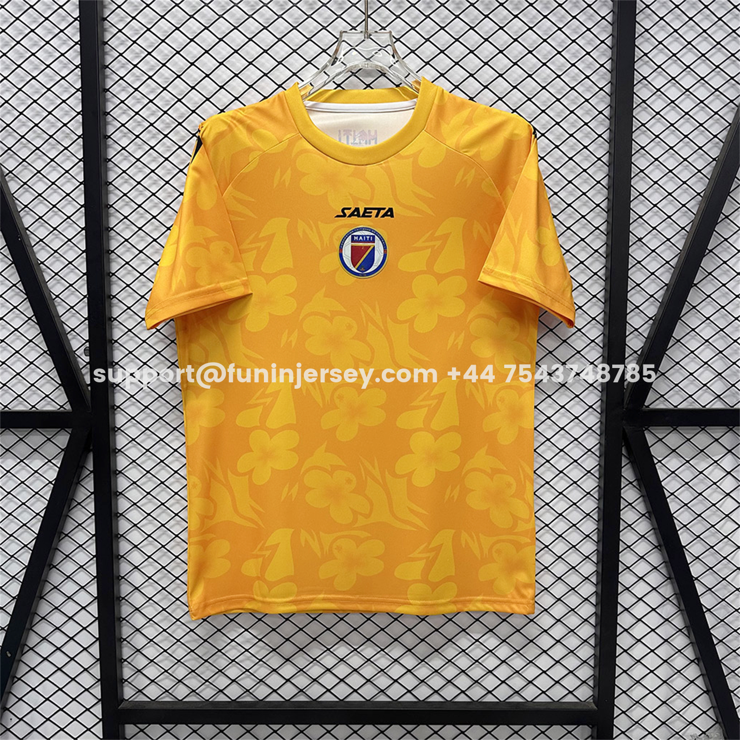 Funinjersey-Haiti 26-27 Yellow Goalkeeper Jersey - Fans Version