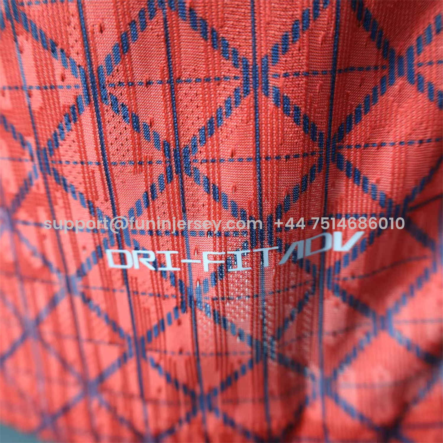 Funinjersey-Paris Saint-Germain PSG 25-26 Red Pre-Match Training Jersey - Player Version