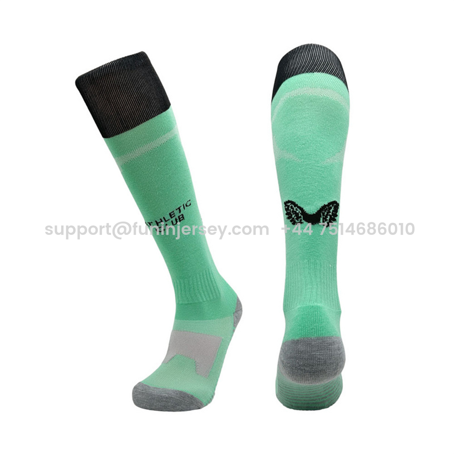 Funinjersey-Athletic Bilbao 25-26 Third Socks - Green