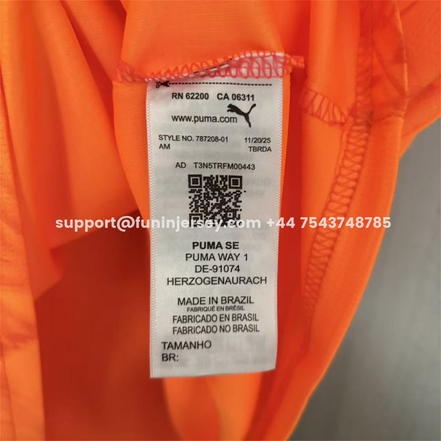 Funinjersey-Bahia 26-27 Orange Goalkeeper Jersey - Fans Version
