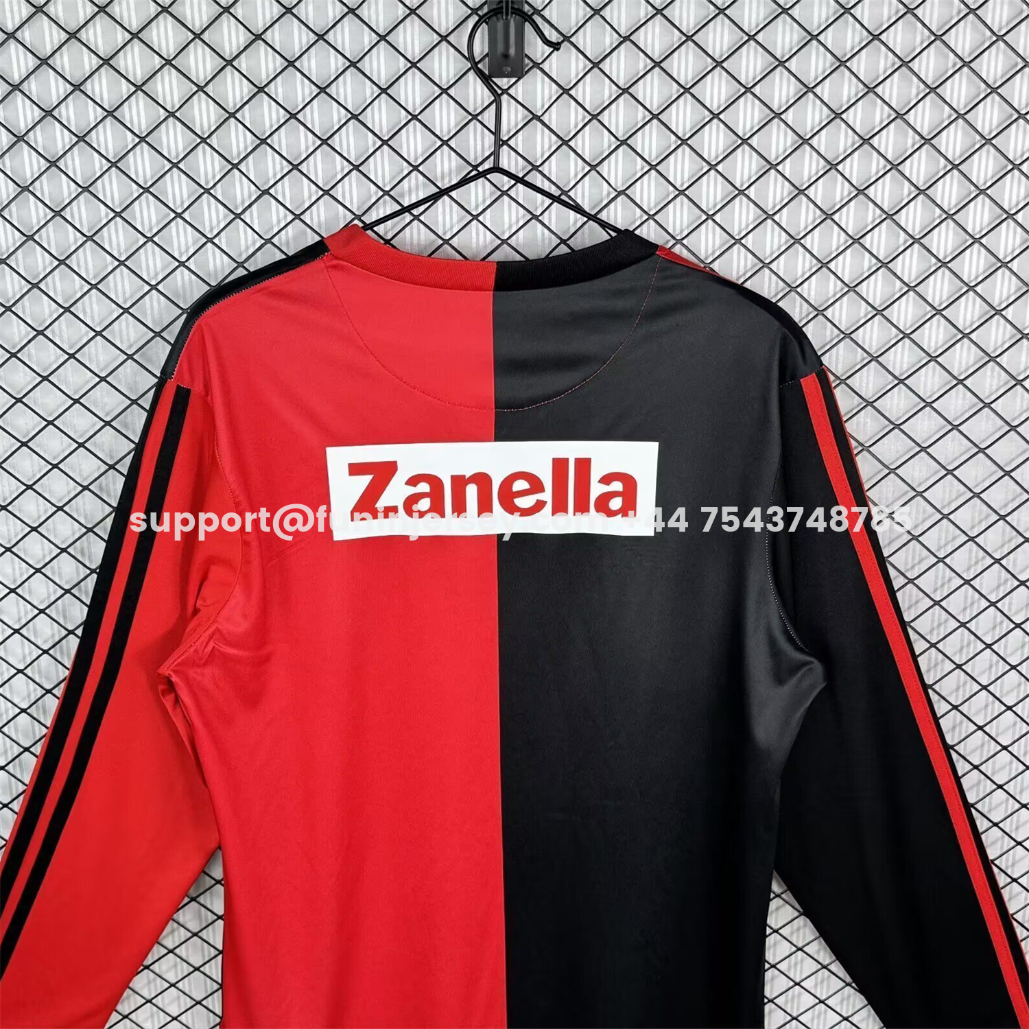 Funinjersey-Retro Newell's Old Boys 1992-93 Home Long Sleeves Jersey