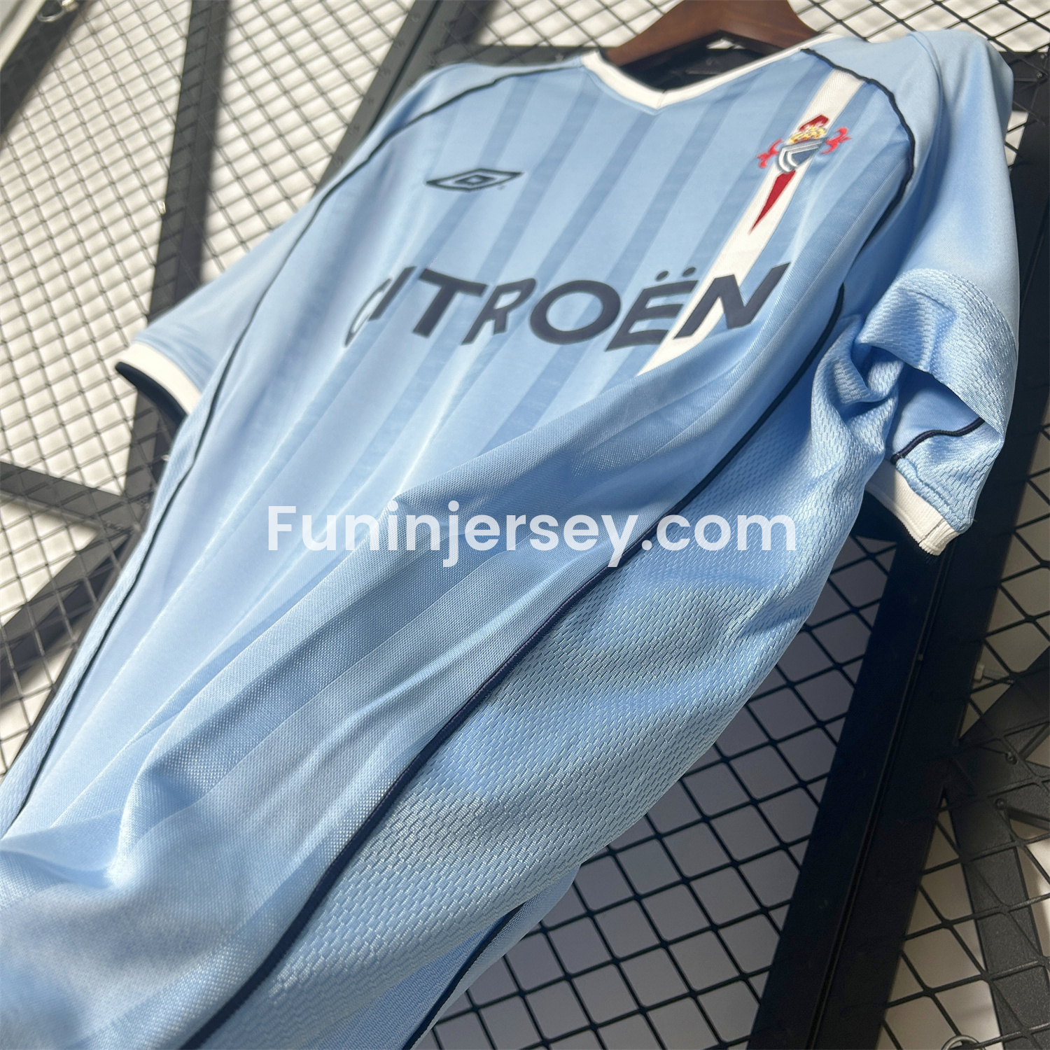 Funinjersey-Retro Celta Vigo 2001-02 Home Jersey