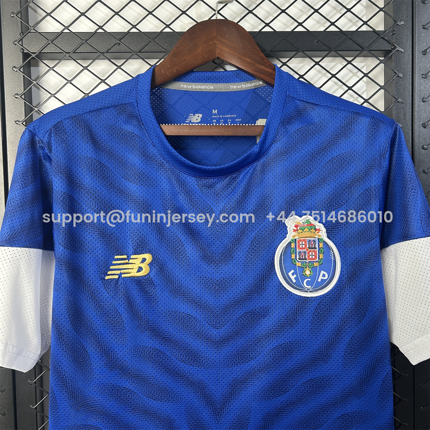 Funinjersey-Porto 25-26 Blue Pre-Match Training Jersey - Fans Version