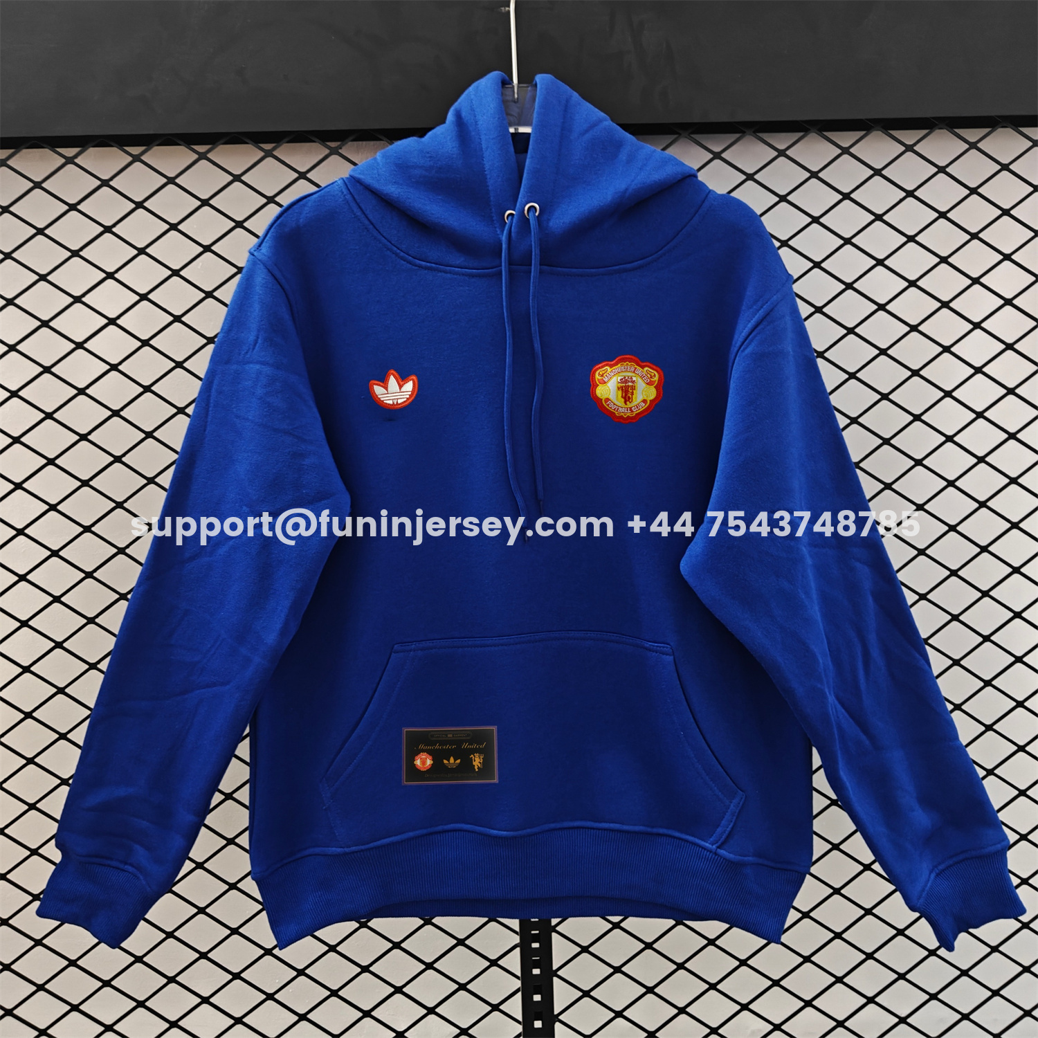 Funinjersey-Manchester United 25-26 Originals Terrace Icon Unisex Pullover Hoodie