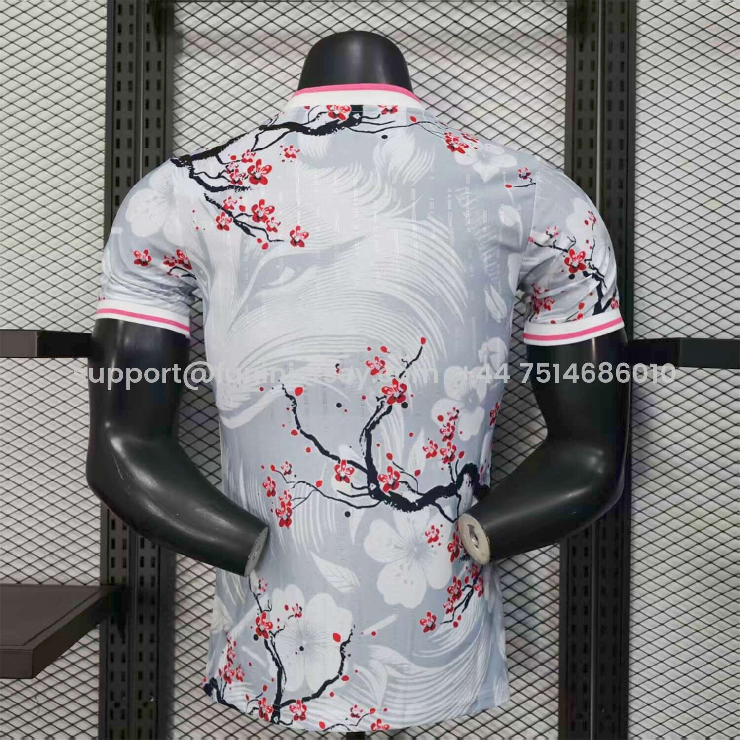 Funinjersey-Japan 25-26 Plum Blossom and Snow Fox White Jersey - Player Version