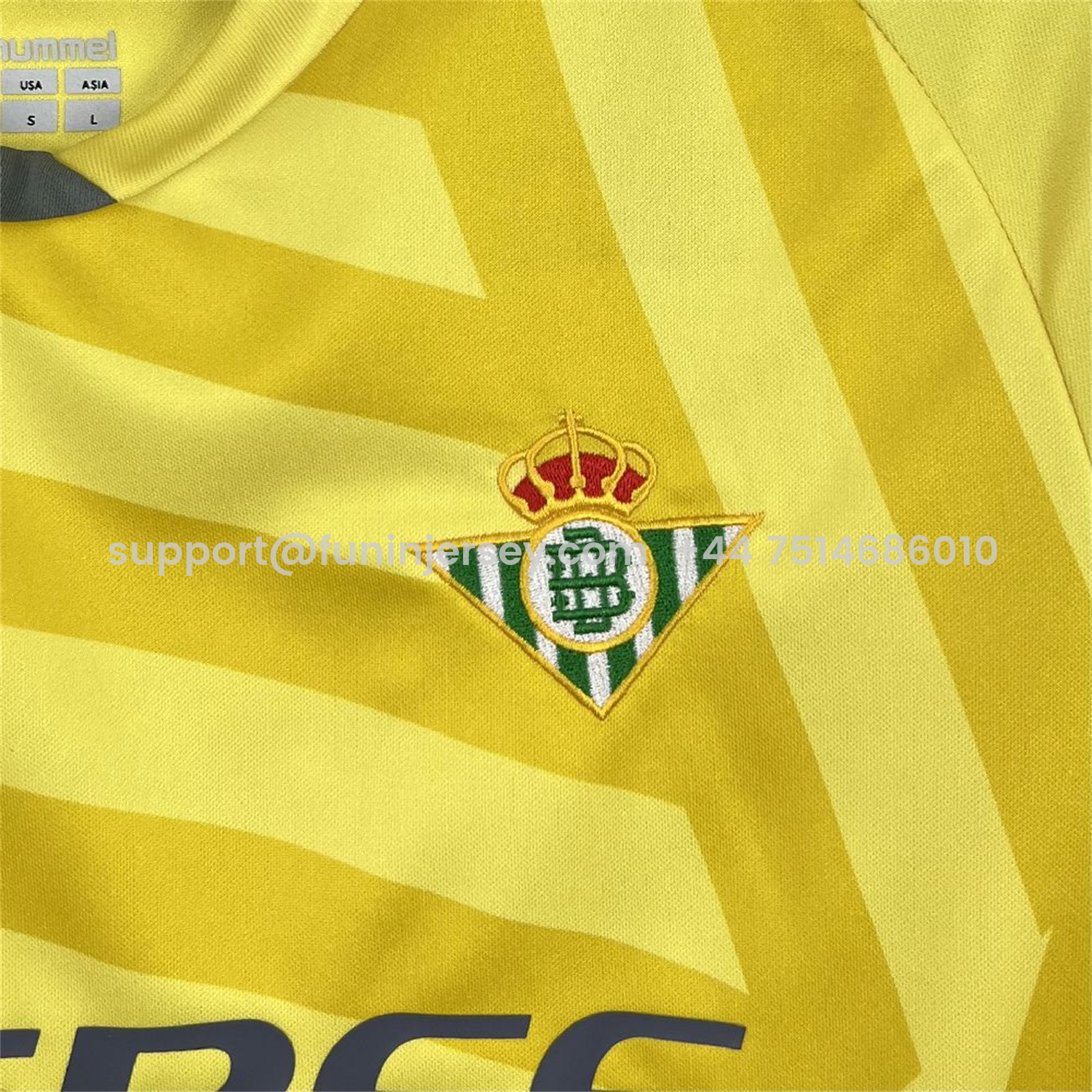 Funinjersey-Real Betis 25-26 Yellow Goalkeeper Jersey - Fans Version