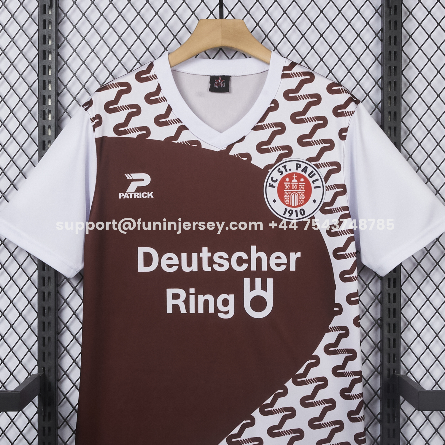 Funinjersey-Retro St. Pauli 1993-94 Home Jersey