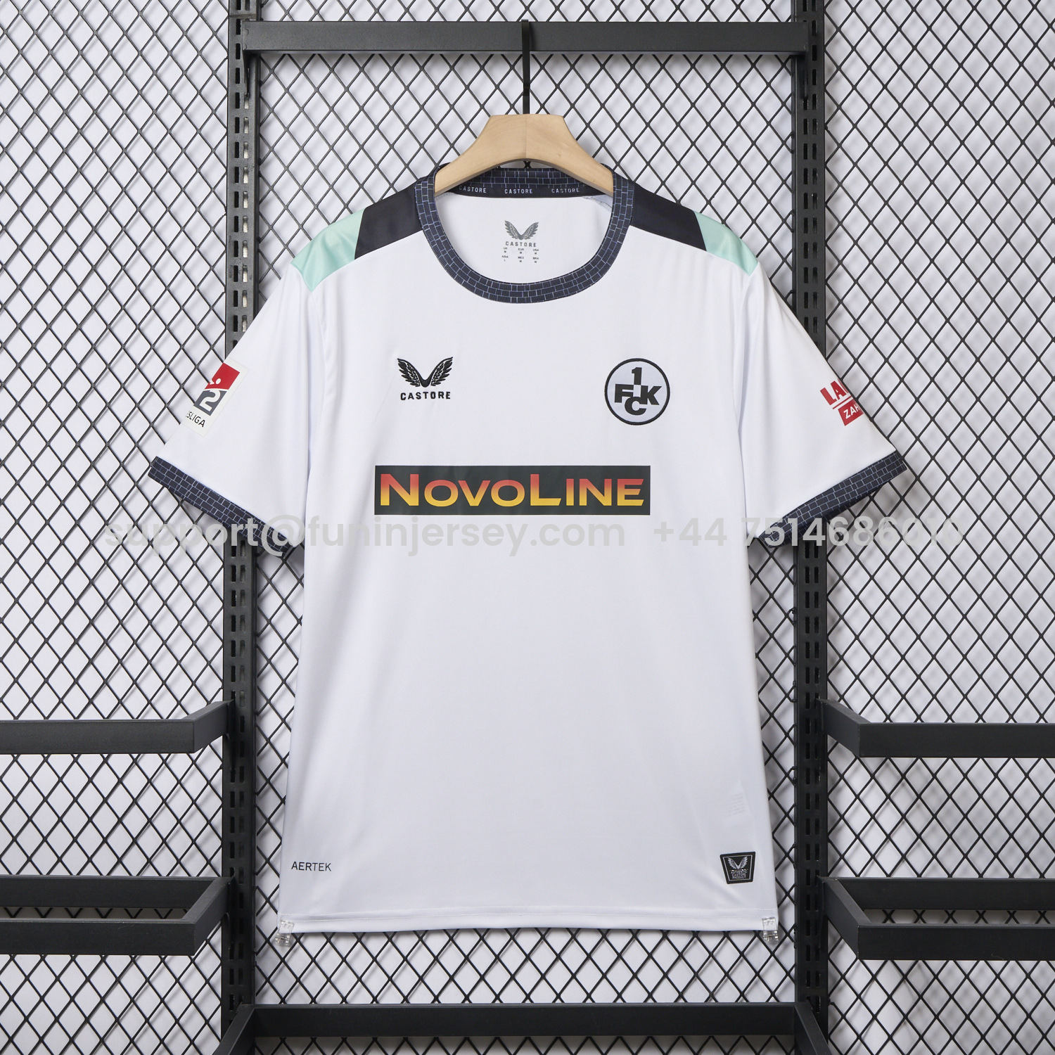 Funinjersey-Kaiserslautern 25-26 Away Jersey - Fans Version