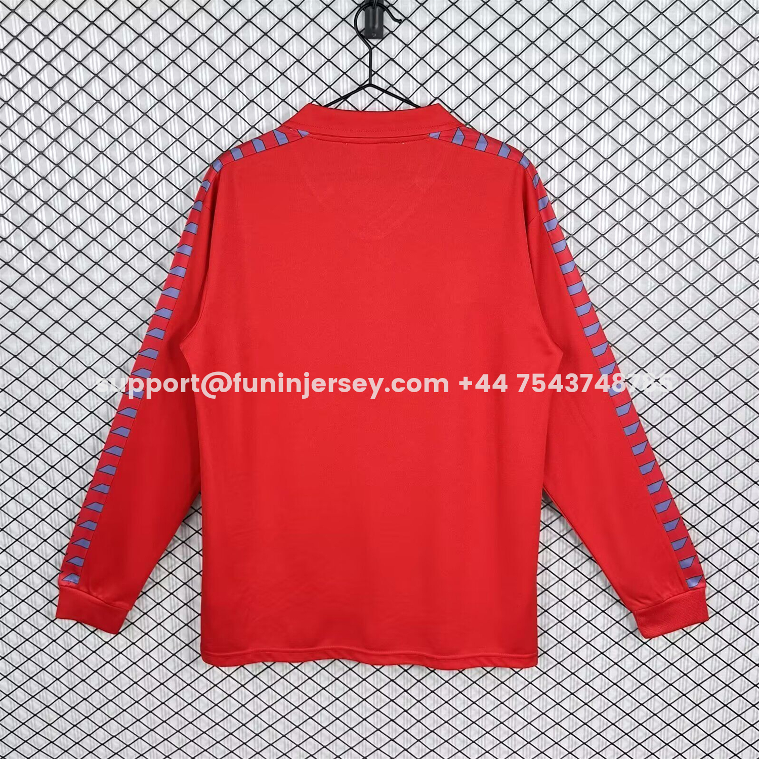 Funinjersey-Retro Osasuna 1983-84 Home Long Sleeves Jersey