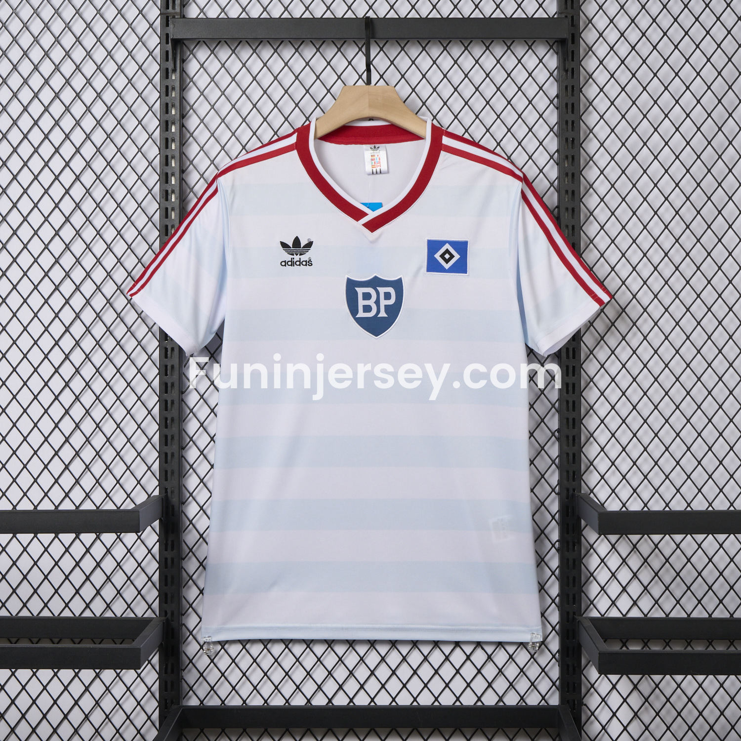 Funinjersey-Retro Hamburger SV 1986 Home Jersey