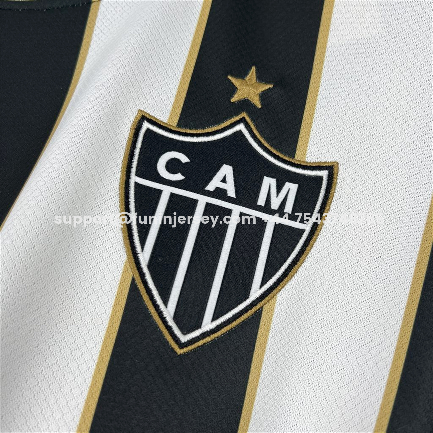 Funinjersey-Atletico Mineiro 26-27 Home Unsponsored Jersey - Fans Version