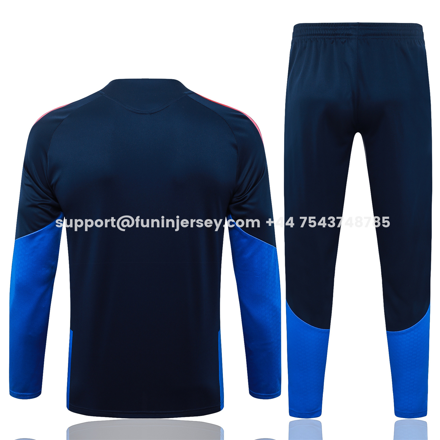 Funinjersey-Colombia 2026 Long Sleeve Training Set - Black Top & Black Pants