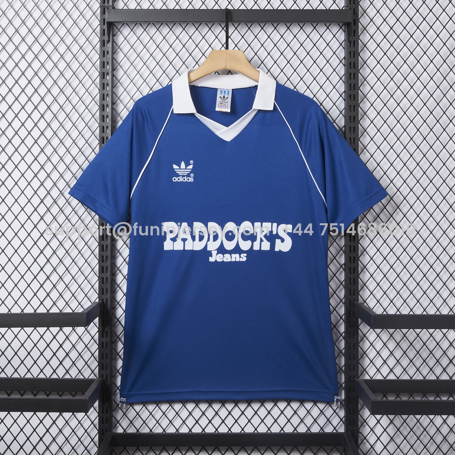 Funinjersey-Retro Schalke 04 1984-85 Home Jersey