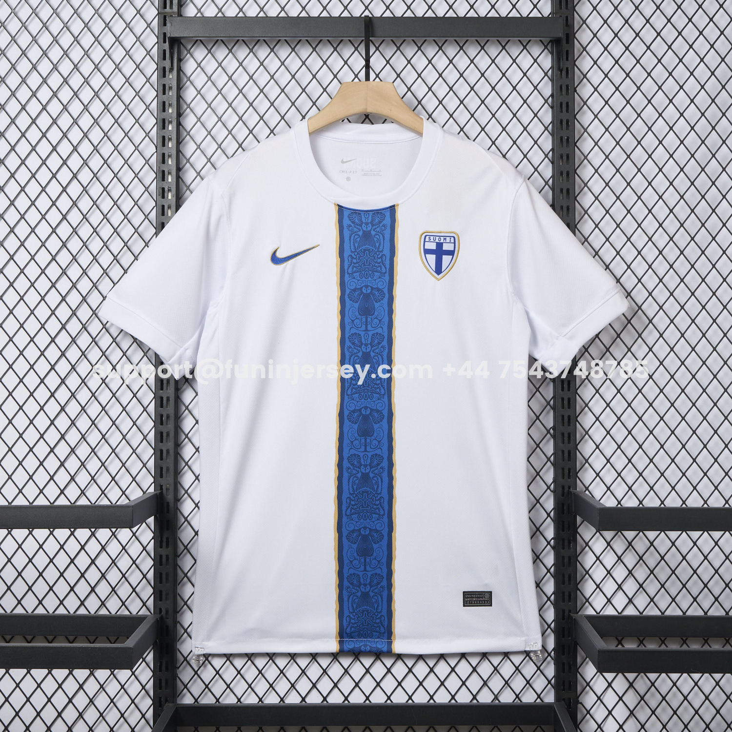 Funinjersey-Finland 2026 Home Jersey - Fans Version