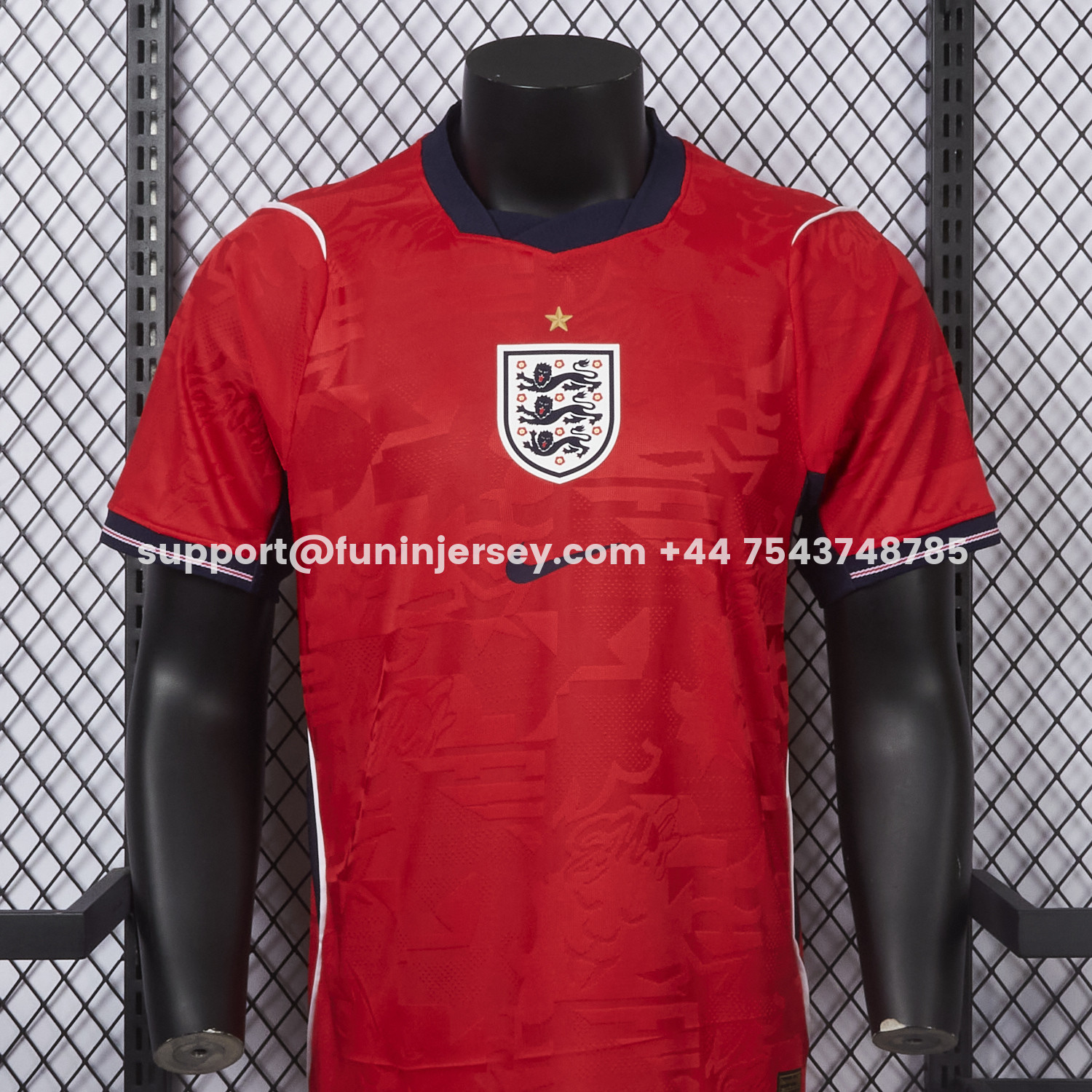 Funinjersey-England 2026 Away Jersey - Player Version