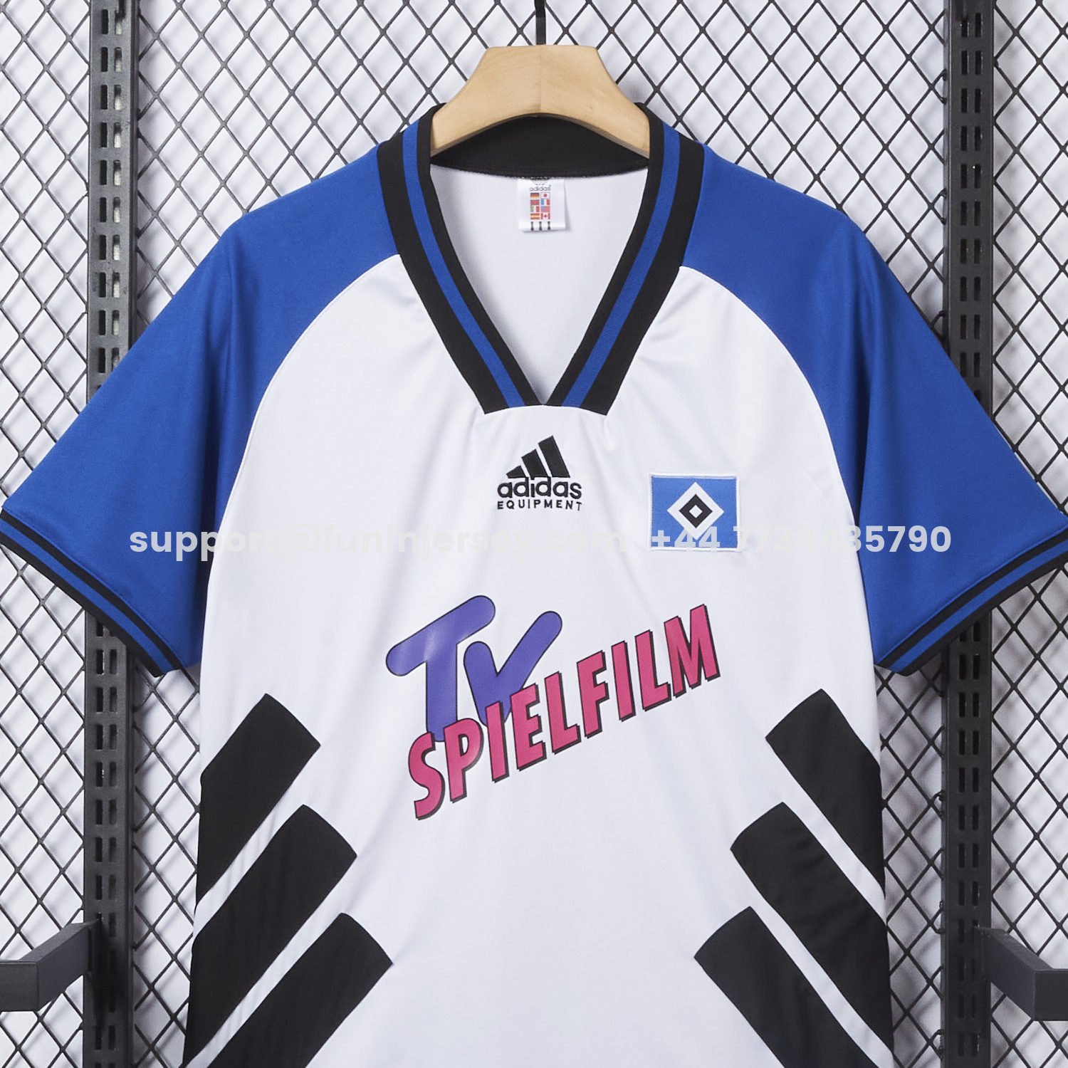 Funinjersey-Retro Hamburger SV 1994-95 Home Jersey