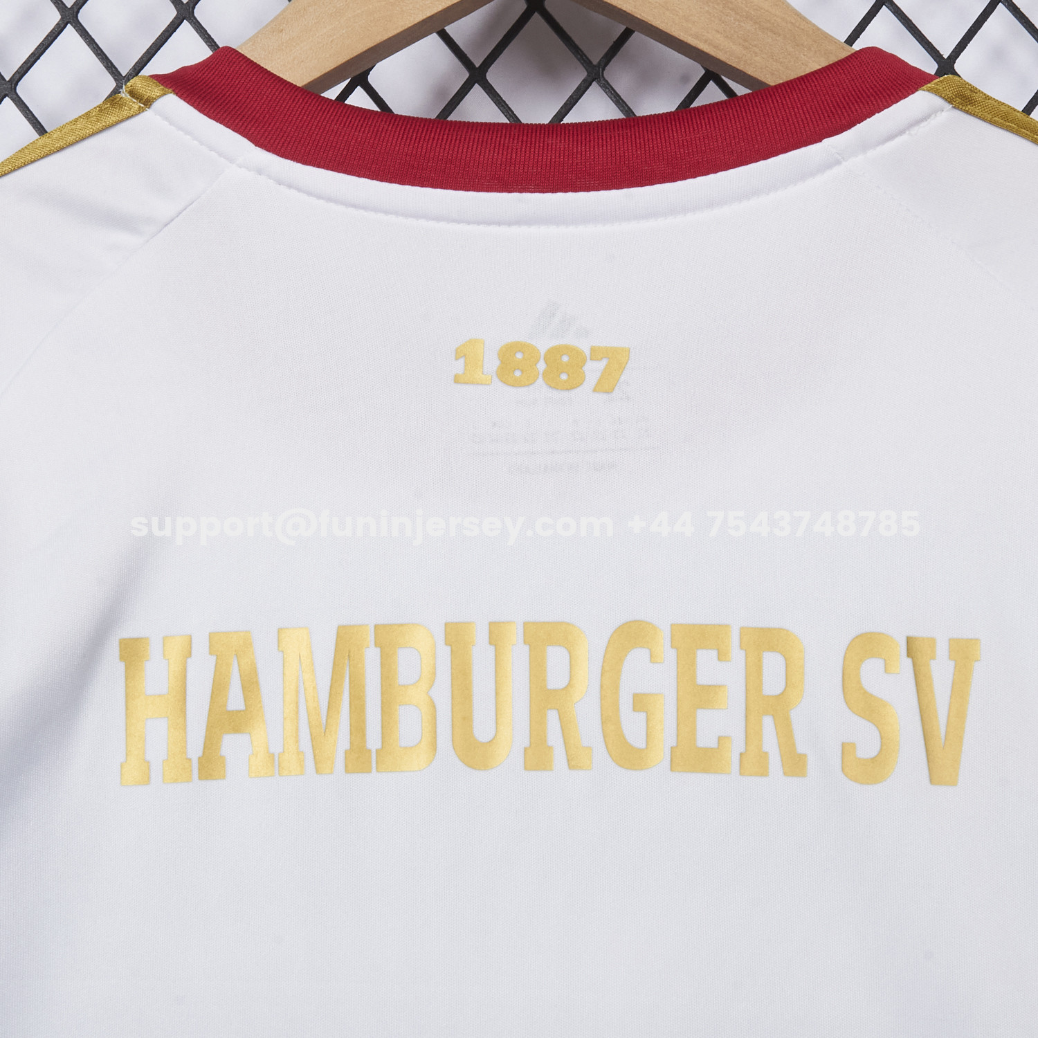 Funinjersey-Hamburger SV 25-26 1887 Bundesliga Games Special Kids Kit
