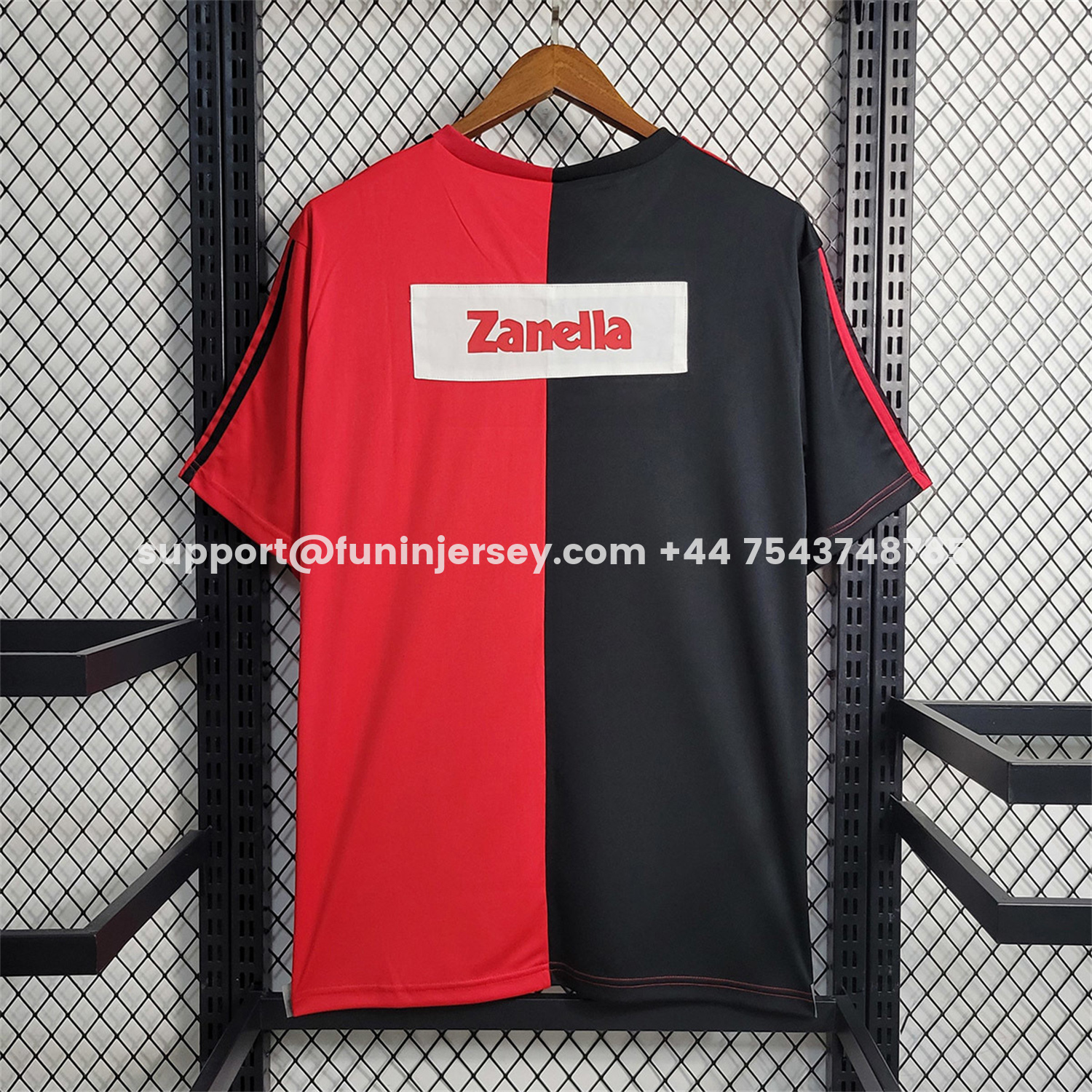 Funinjersey-Retro Newell's Old Boys 1992-93 Home Jersey