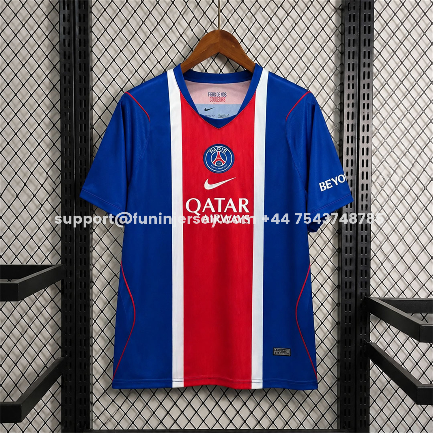 Funinjersey-Paris Saint-Germain PSG 26-27 Home Jersey - Fans Version