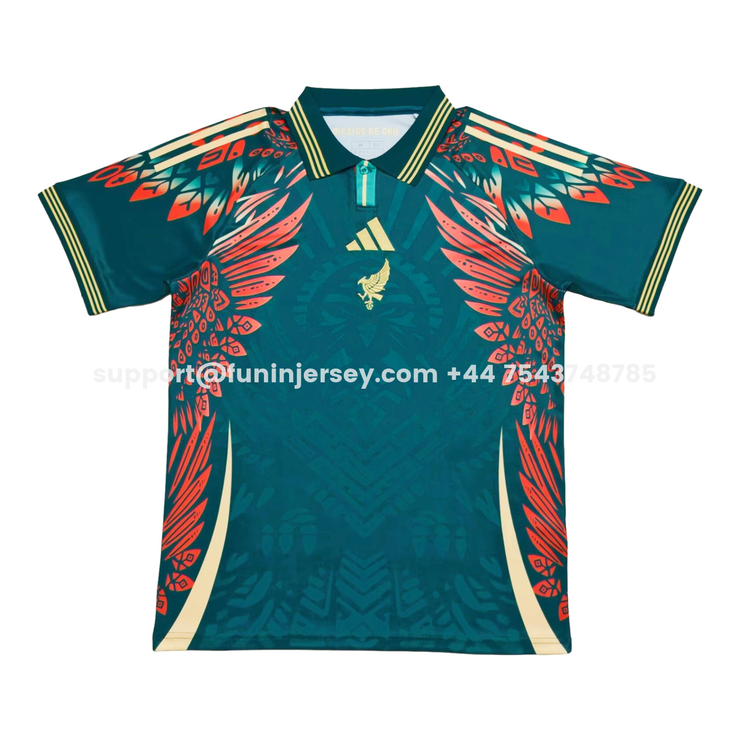Funinjersey-Mexico 2025 Gold Cup Bird Green Special Edition Jersey - Fans Version