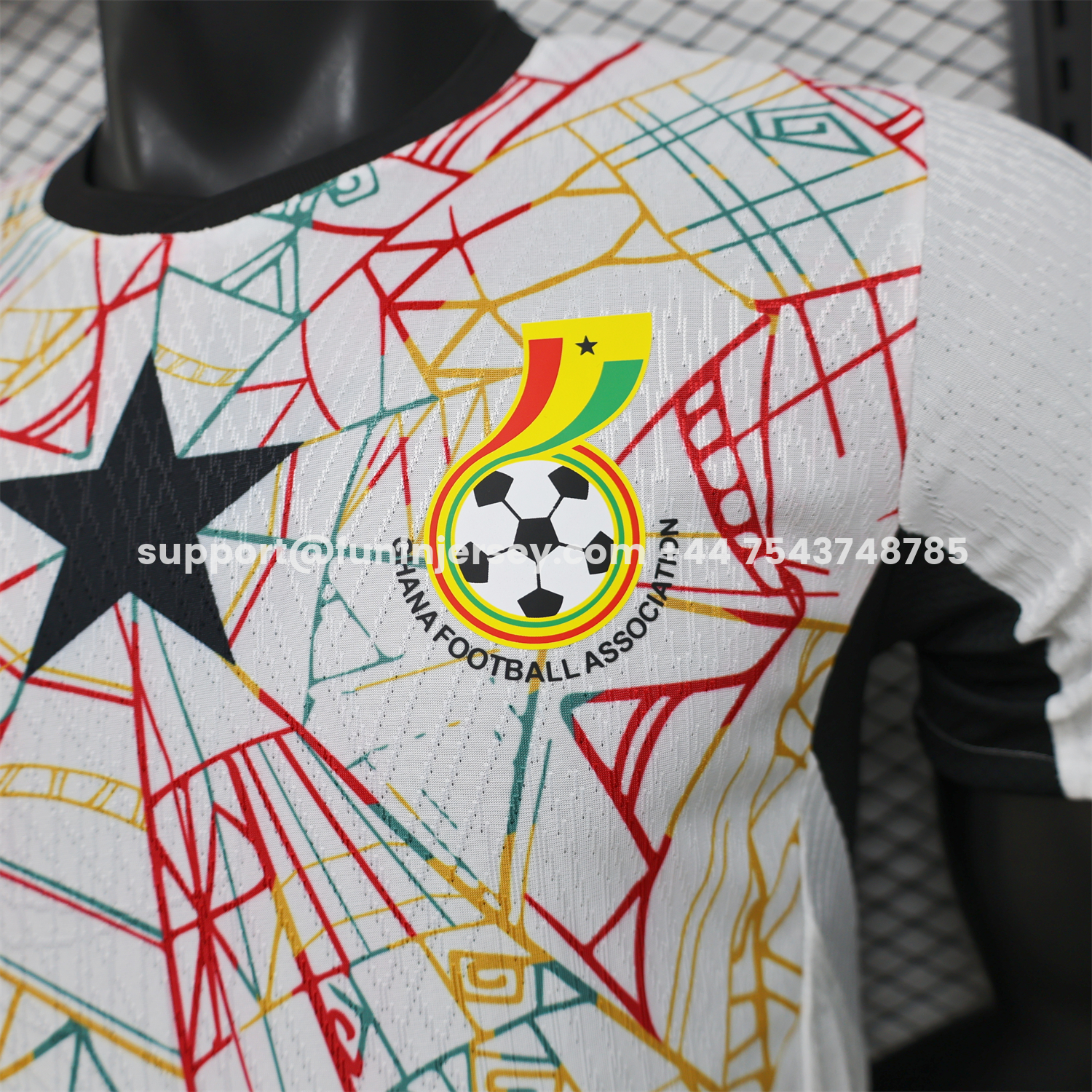 Funinjersey-Ghana 2026 Home Jersey - Player Version