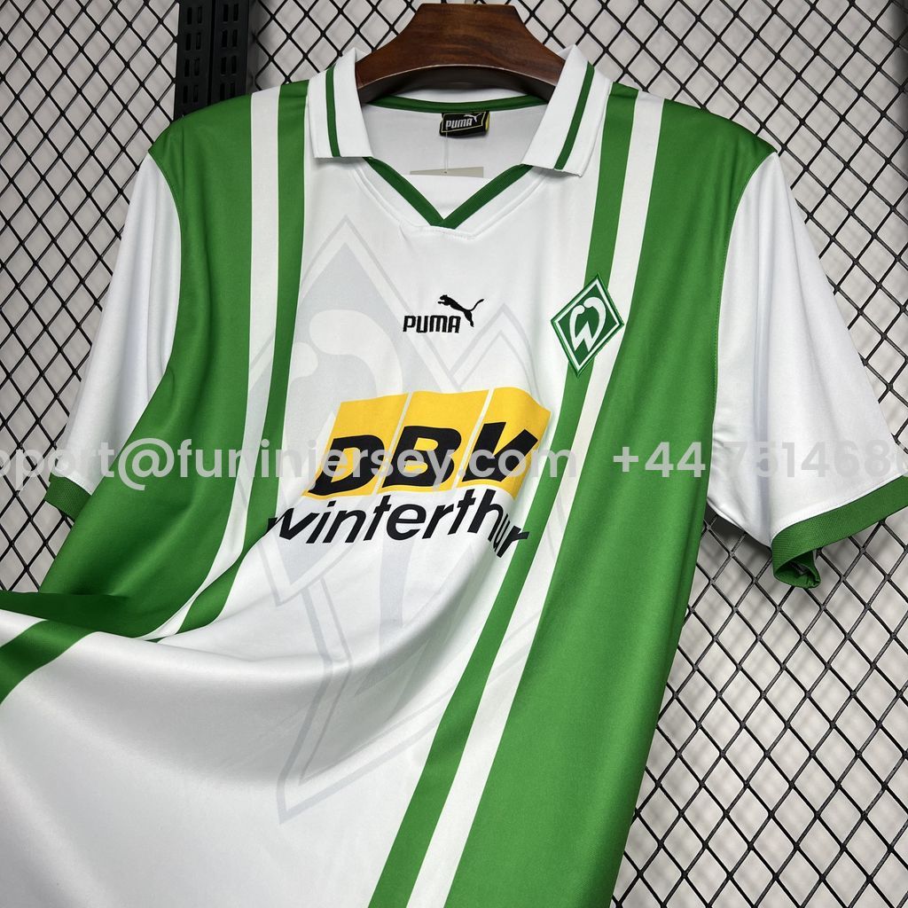 Funinjersey-Retro Werder Bremen 1996-97 Home Jersey