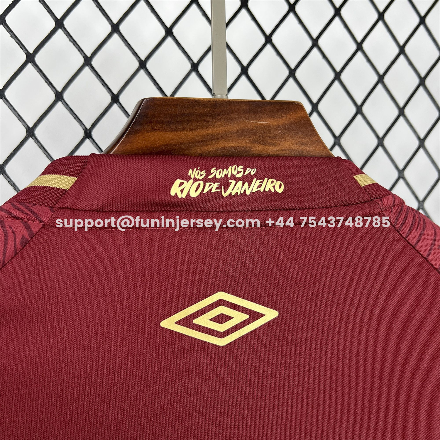 Funinjersey-Fluminense 25-26 Third Red Jersey - Fans Version