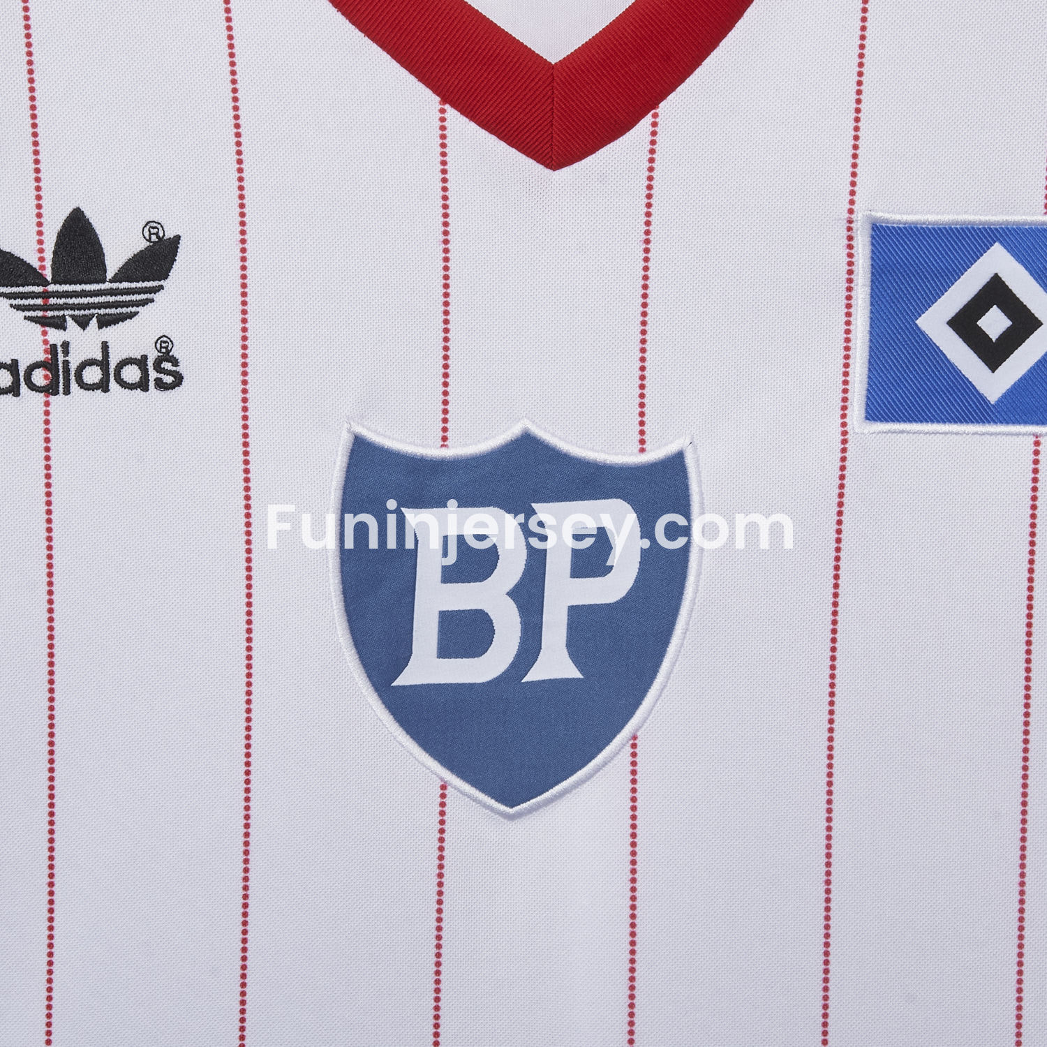 Funinjersey-Retro Hamburger SV 83-84 Home Jersey