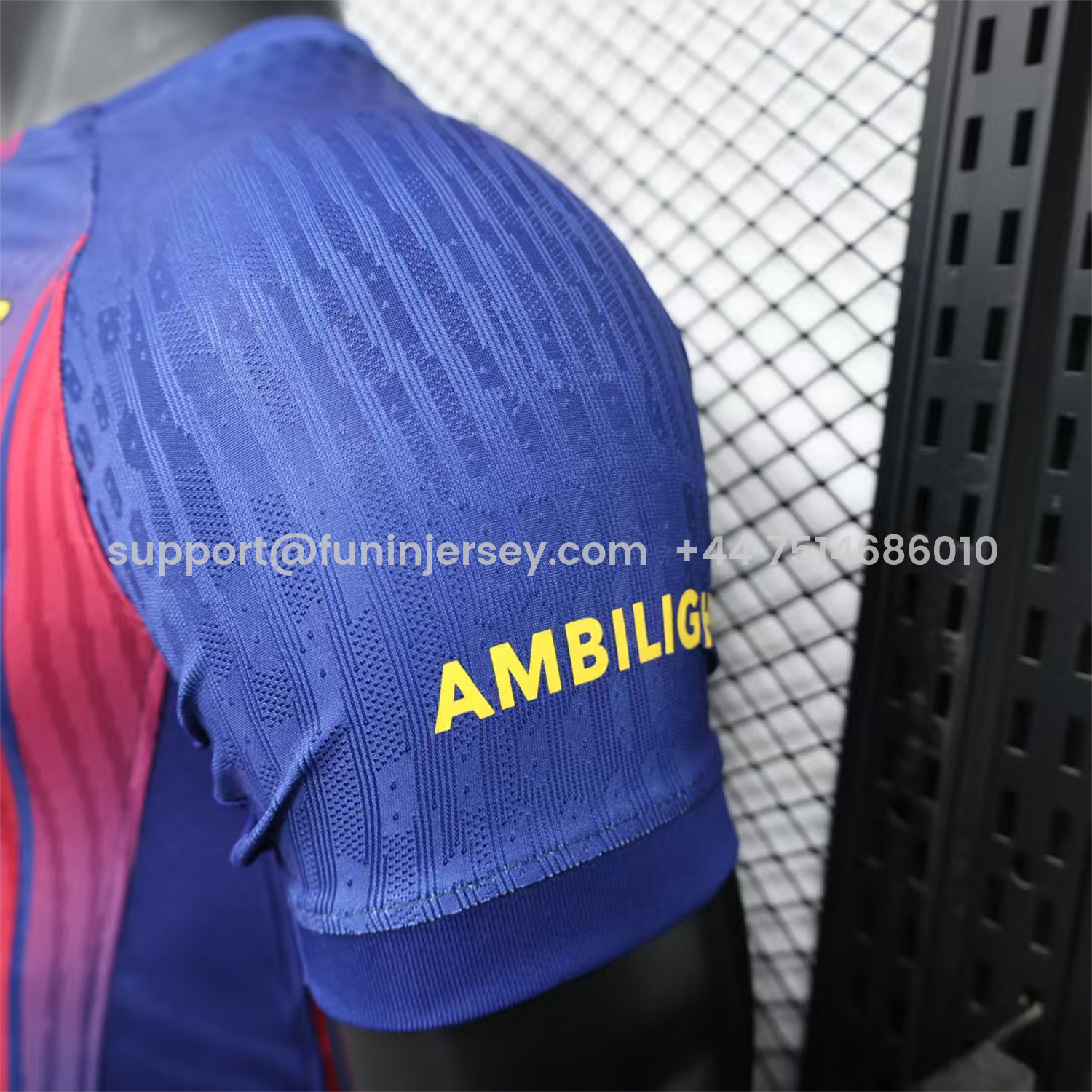 Funinjersey-Barcelona 25-26 Home Unsponsored Jersey - Player Version