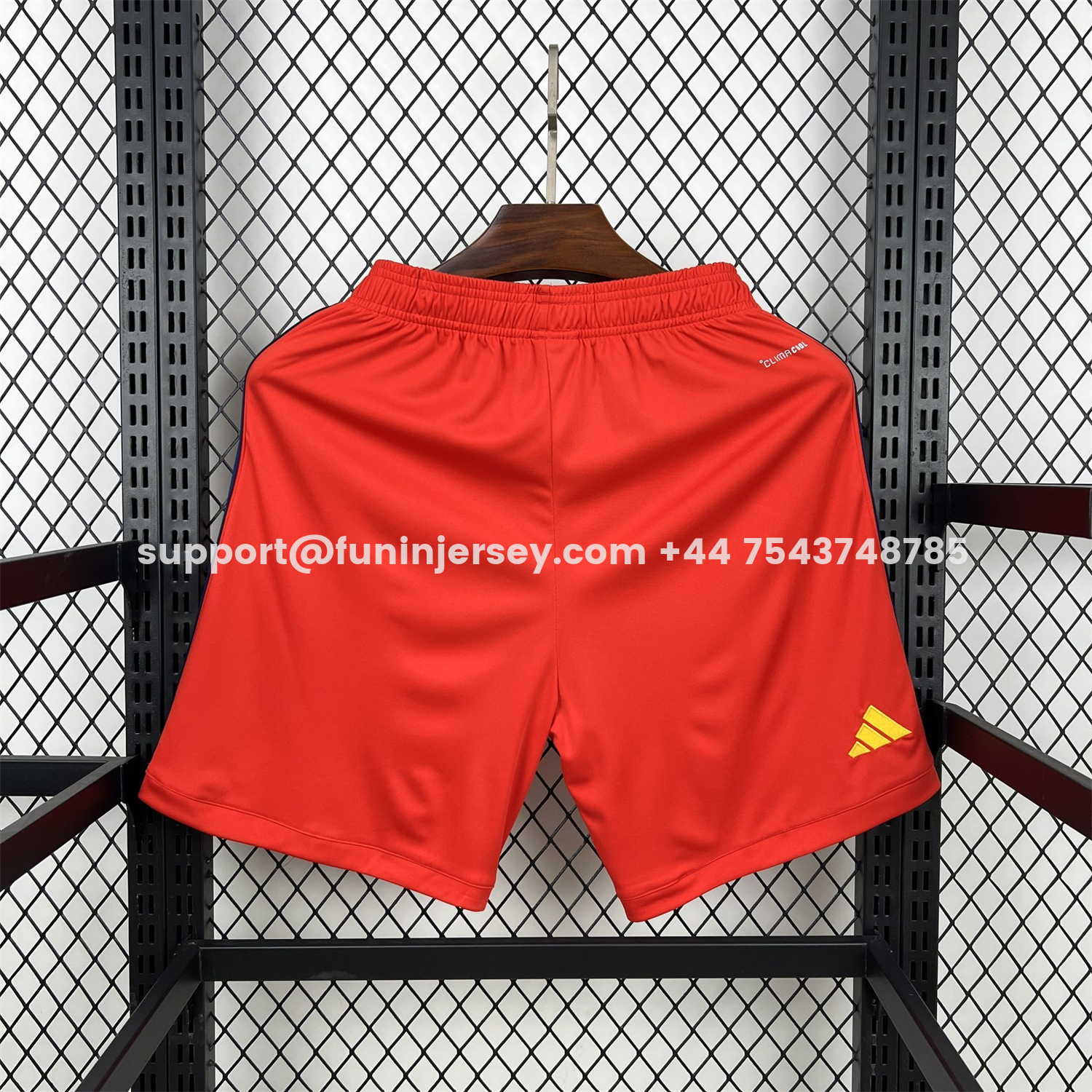 Funinjersey-Spain 2026 Red Shorts - Fans Version