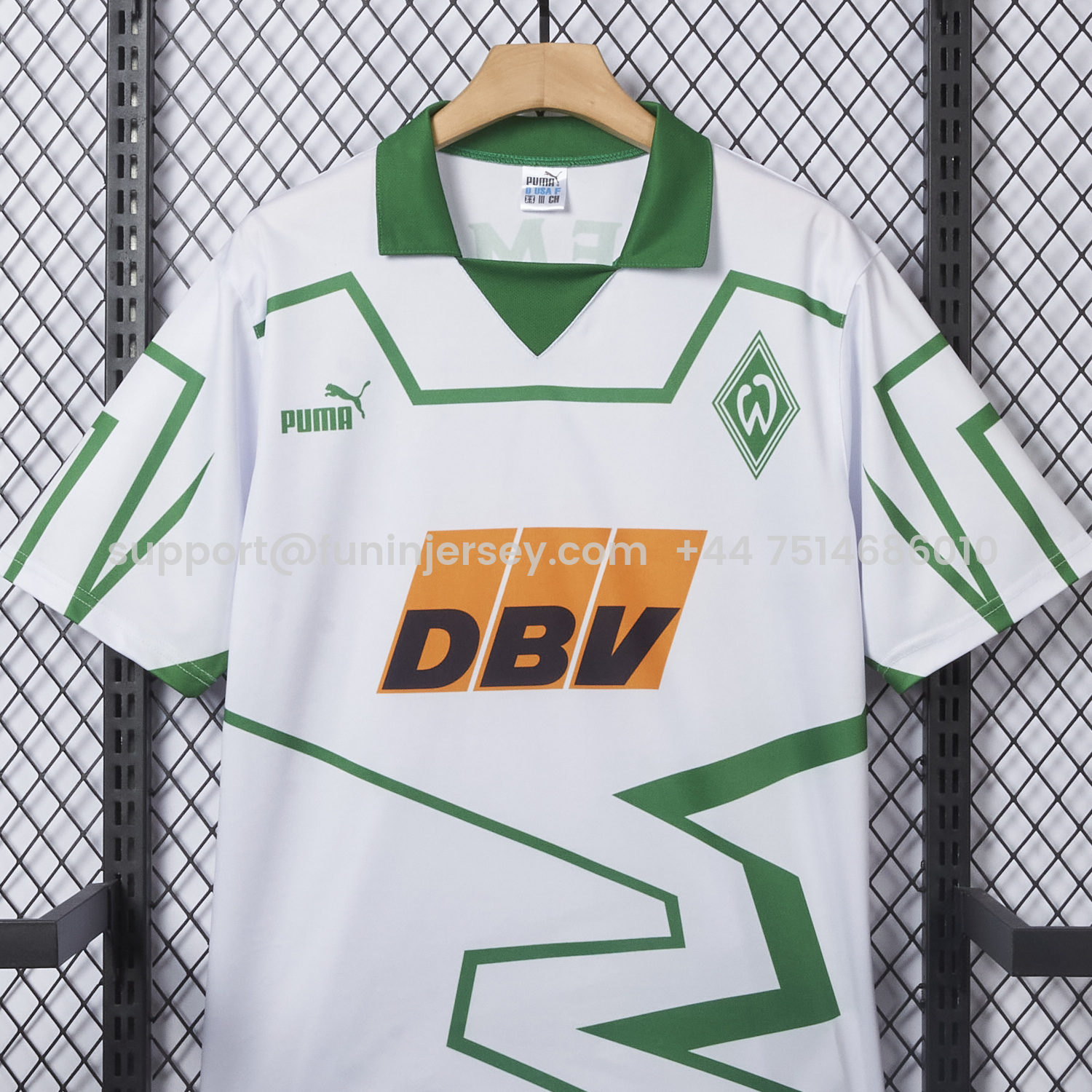 Funinjersey-Retro Werder Bremen 1993-94 Home Jersey