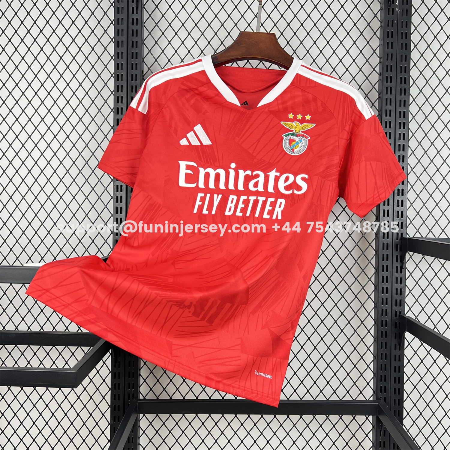 Funinjersey-Benfica 26-27 Home Jersey - Fans Version