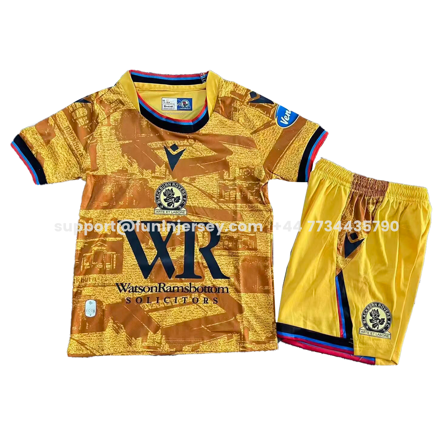 Funinjersey-Blackburn 25-26 Third Kids Kit
