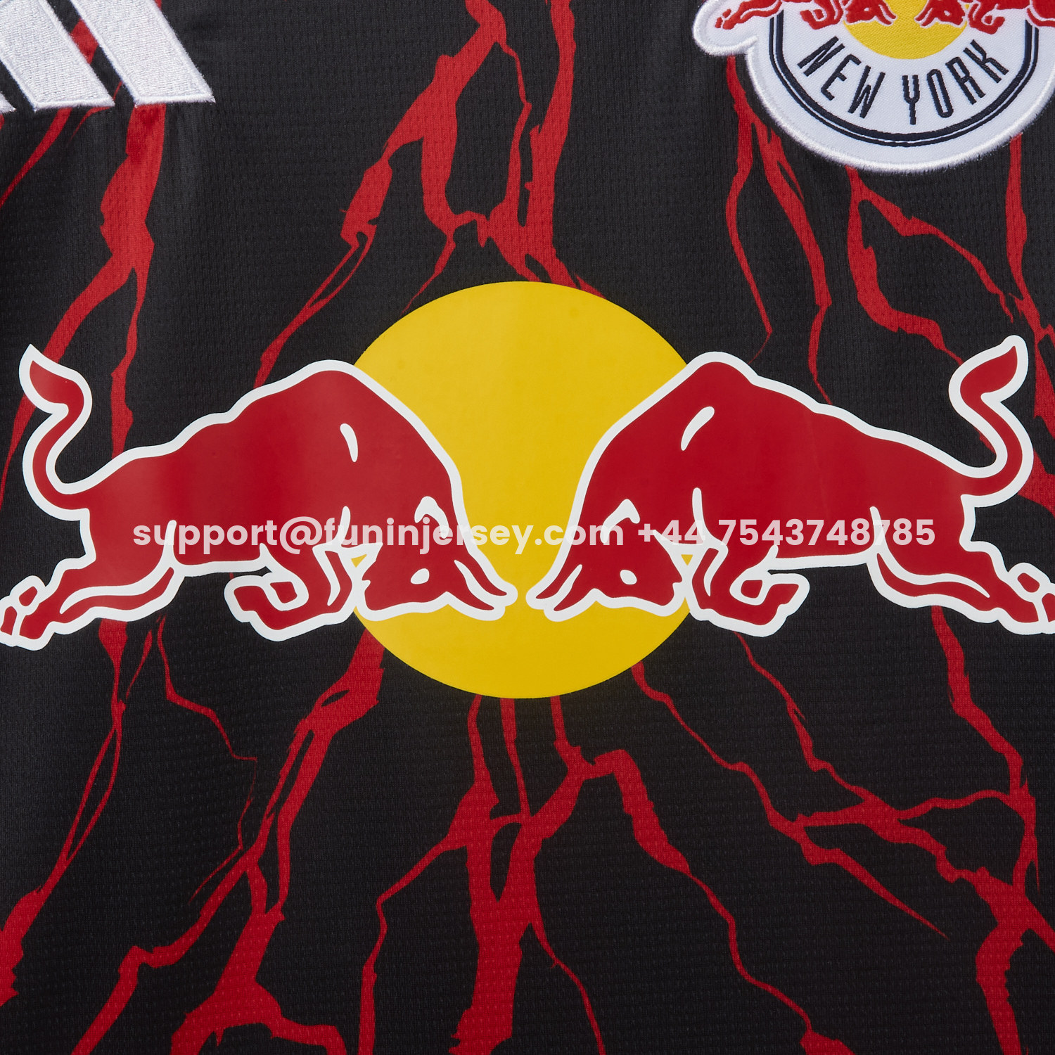 Funinjersey-New York Red Bulls 26-27 Home Jersey - Fans Version