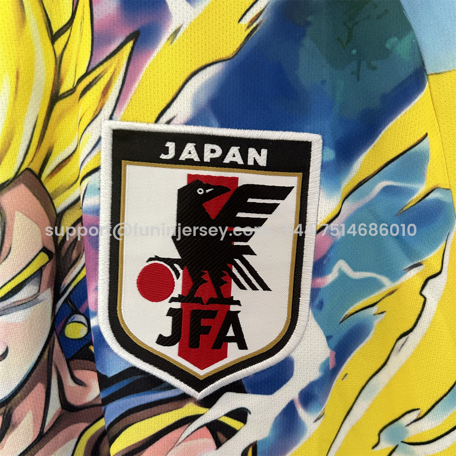 Funinjersey-Japan 25-26 Blonde Super Saiyan Special Jersey - Fans Version