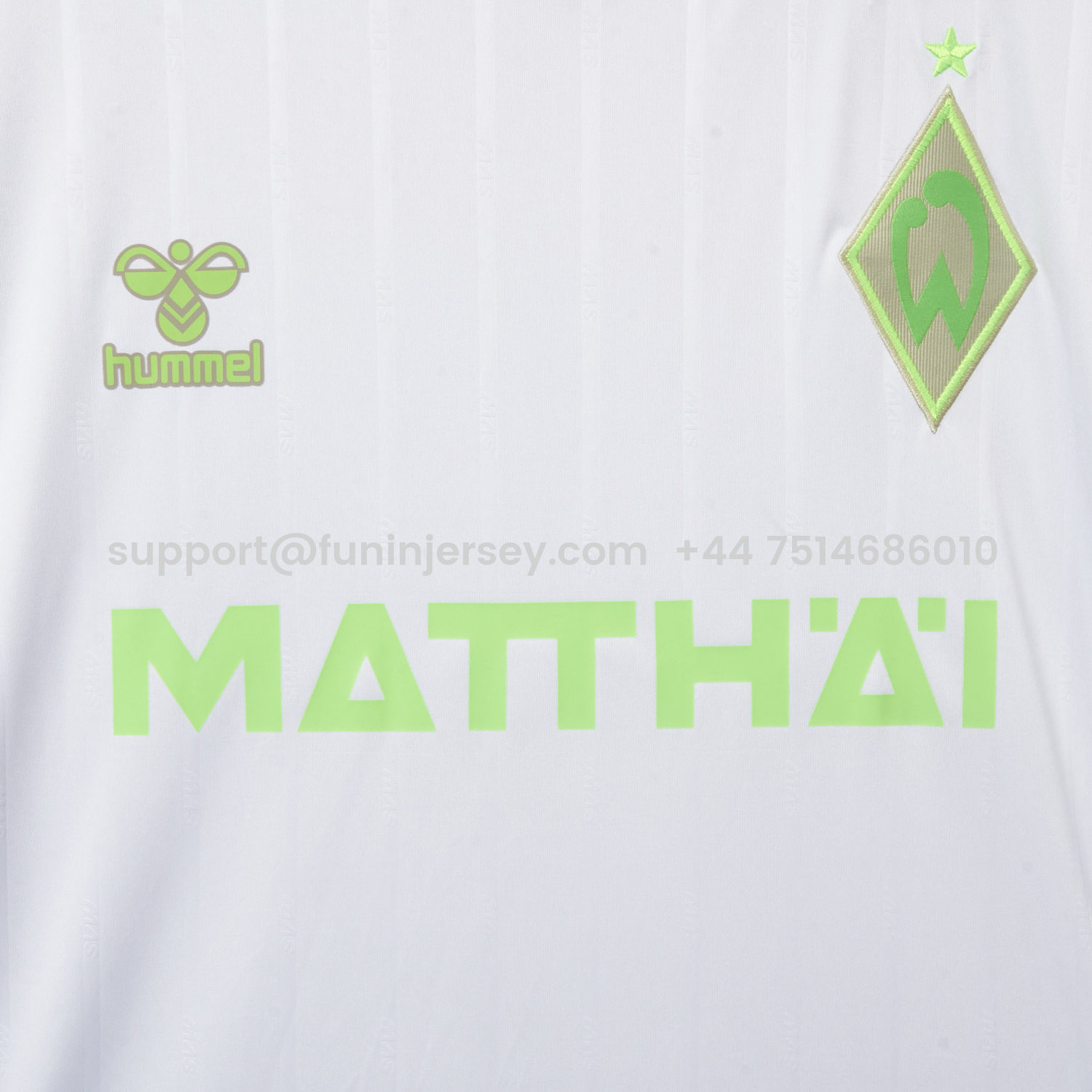 Funinjersey-Werder Bremen 25-26 Away Jersey - Fans Version