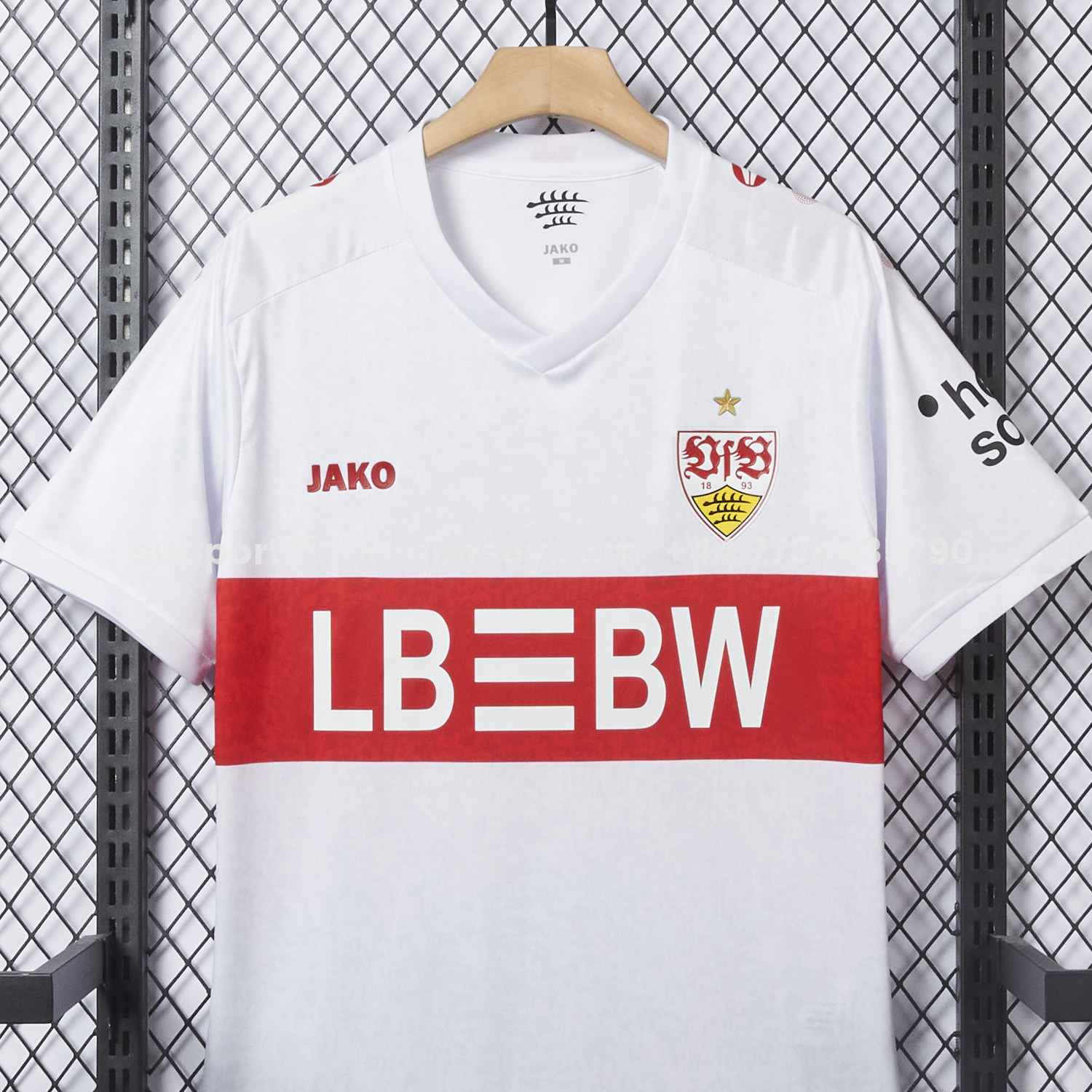 Funinjersey-VfB Stuttgart 25-26 European Home Jersey - Fans Version