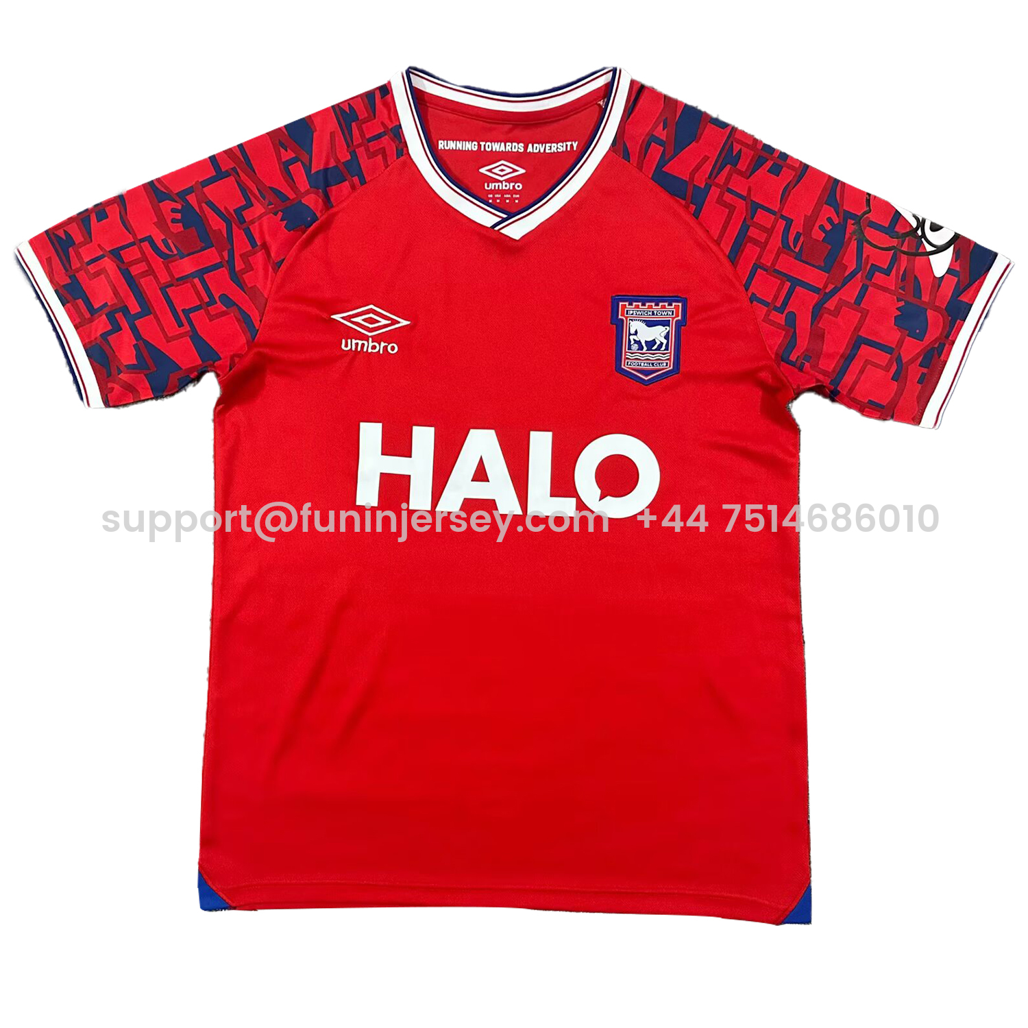 Funinjersey-Ipswich Town 25-26 Away Jersey - Fans Version