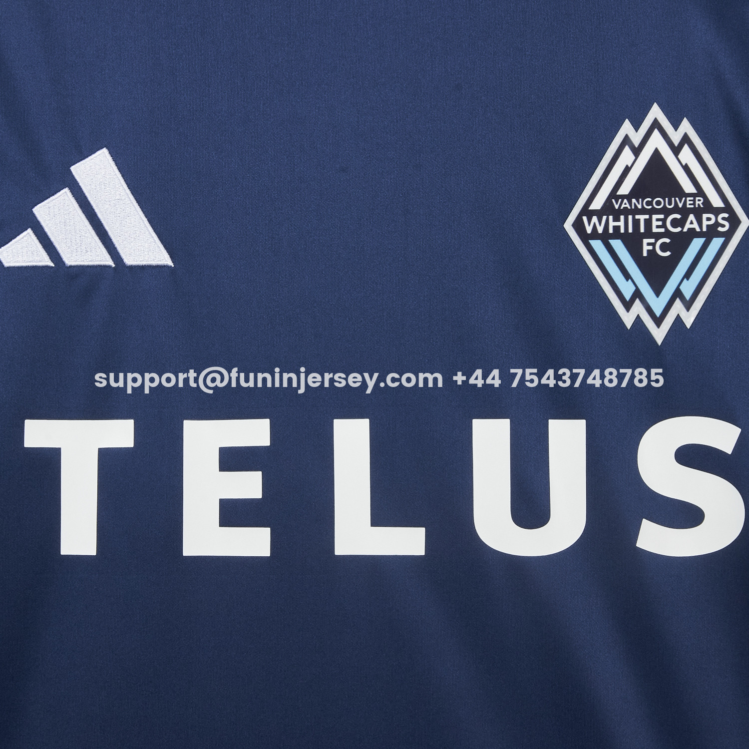 Funinjersey-Vancouver Whitecaps 2026-27 Away Jersey - Fans Version