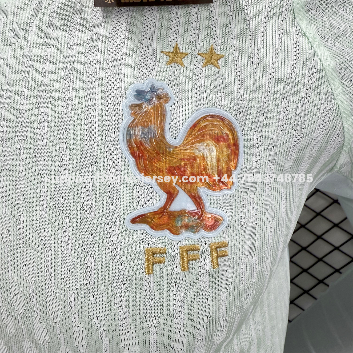 Funinjersey-France 2026 Away Long Sleeves Jersey - Player Version