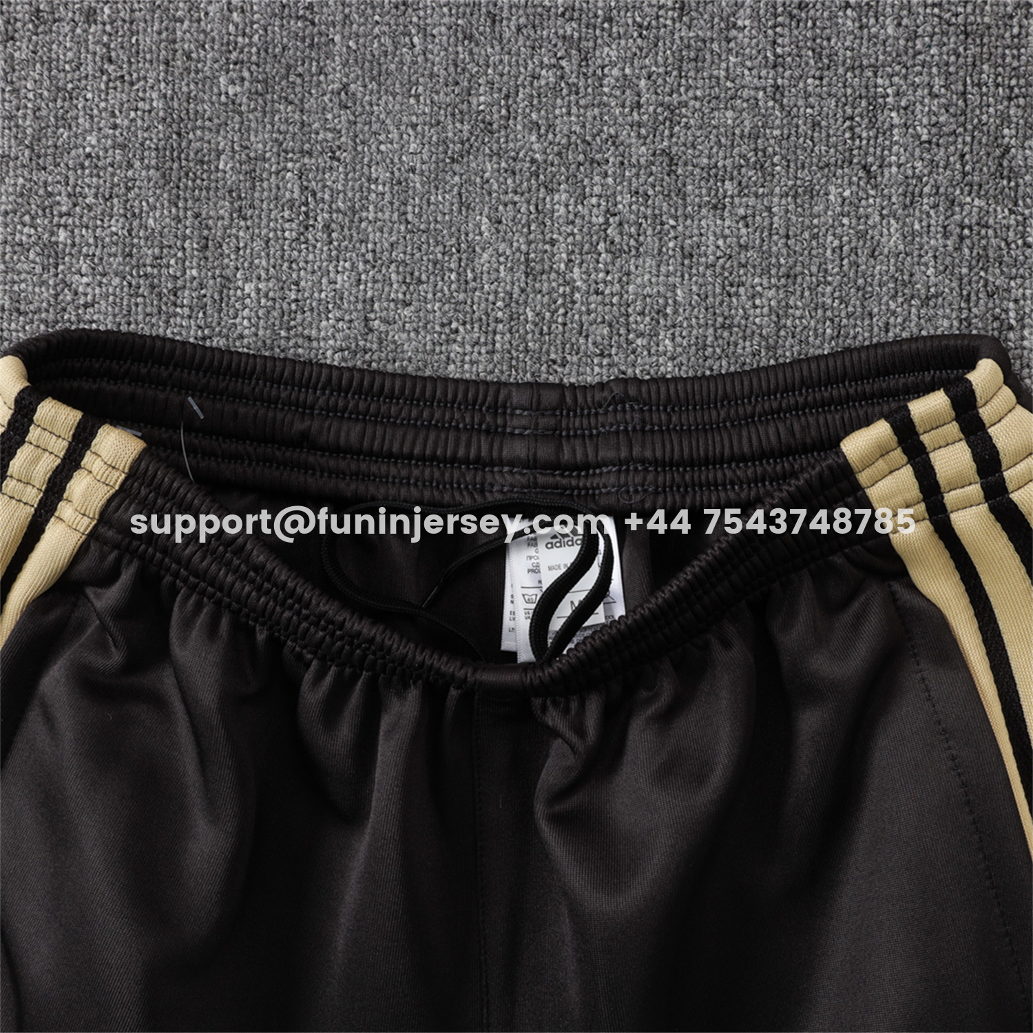 Funinjersey-Flamengo 2026 Jacket Training Tracksuit - Black With White Jackets & Pants