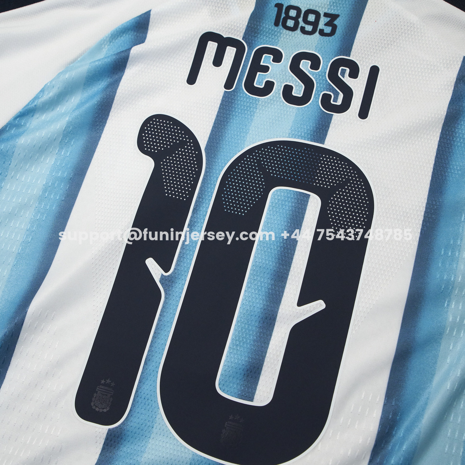 Funinjersey-Argentina 2026 Home Blue White Jersey - Player Version