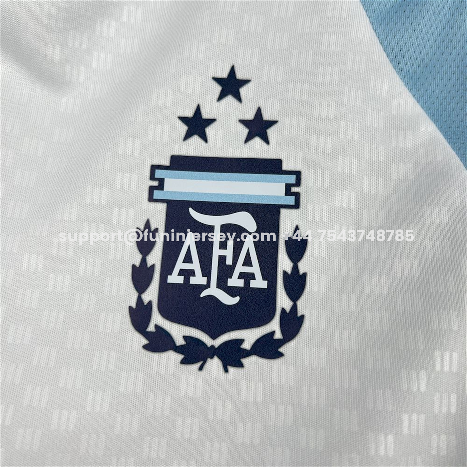 Funinjersey-Argentina 2026 White Pre-Match Training Jersey - Fans Version