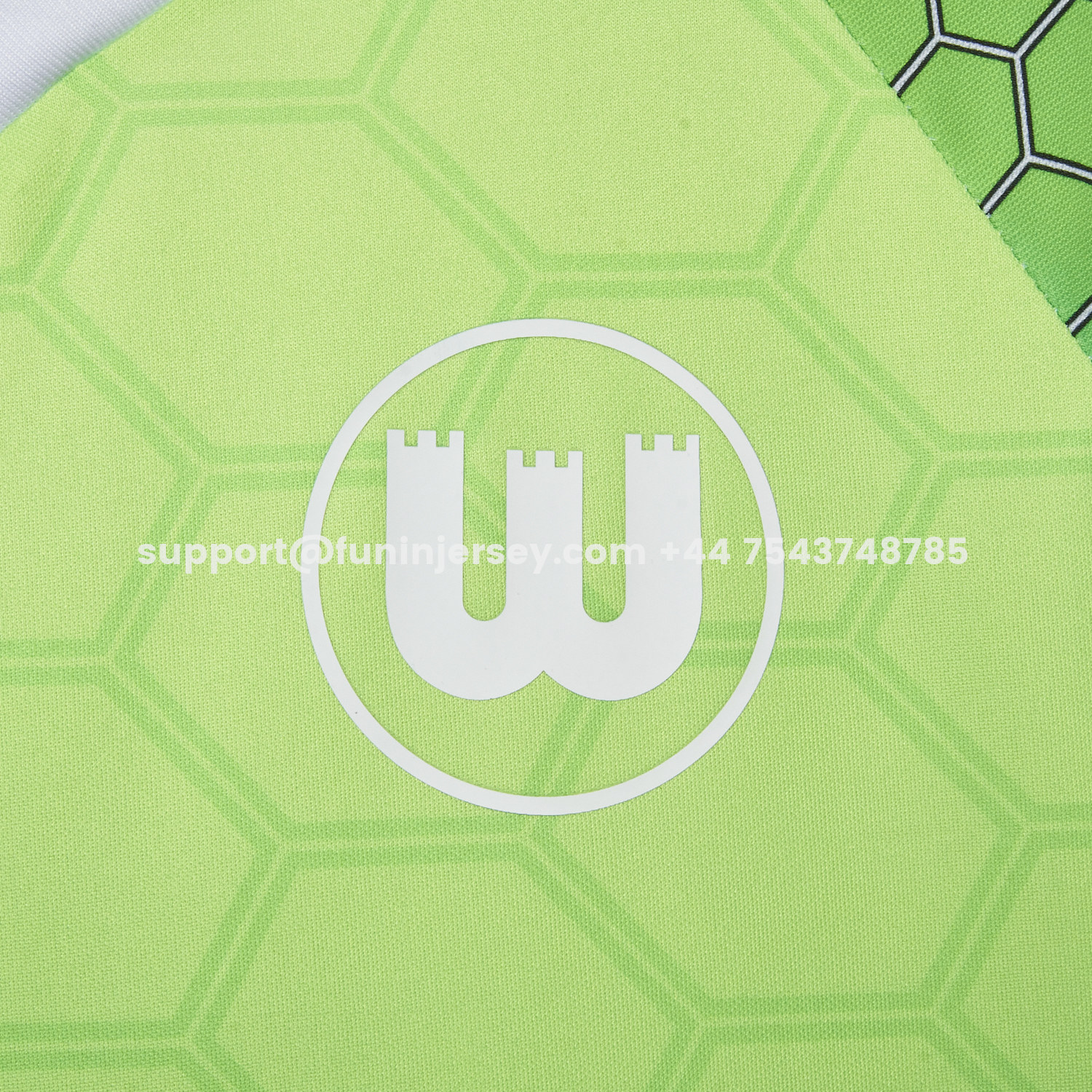 Funinjersey-Retro Wolfsburg 1997-98 Home Jersey