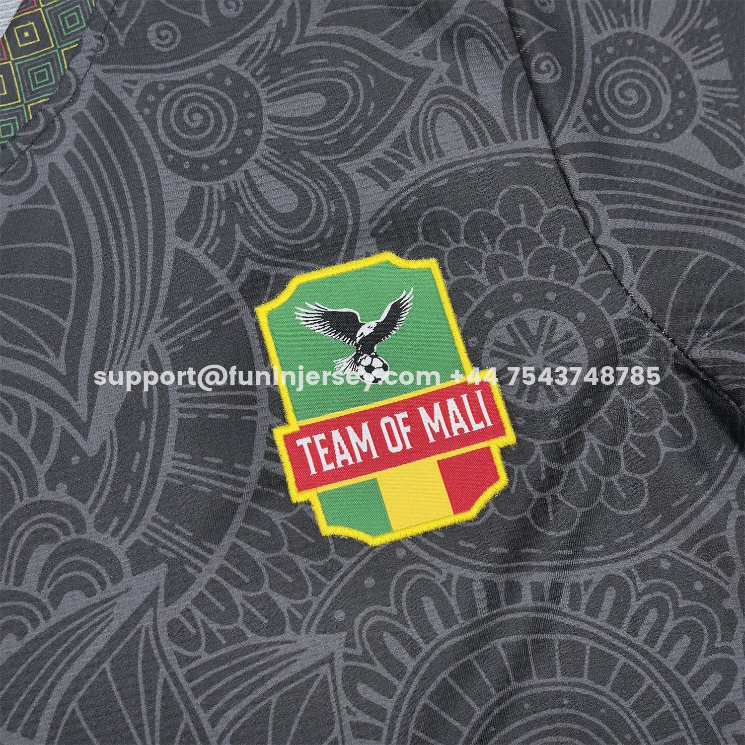 Funinjersey-Mali 25-26 Black Special Jersey - Fans Version
