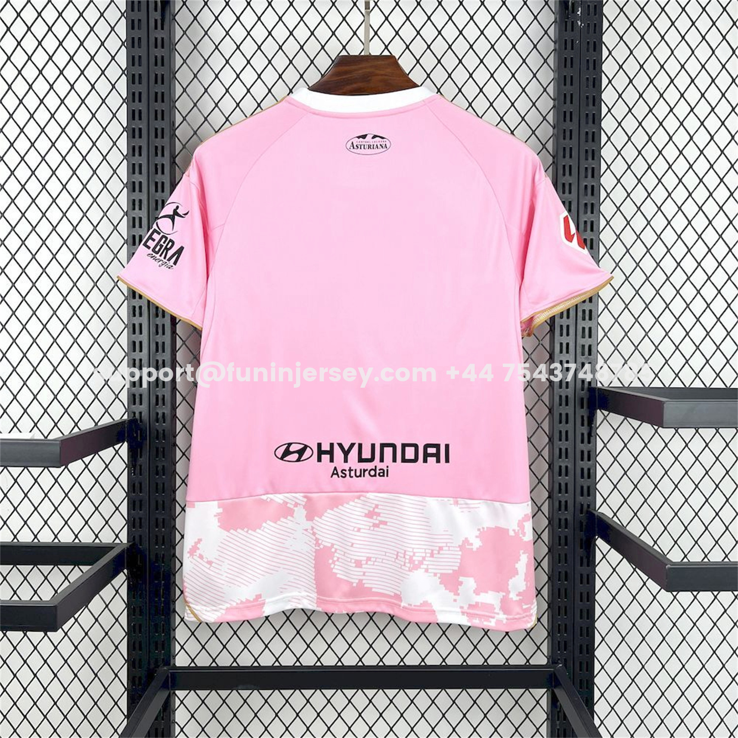 Funinjersey-Real Oviedo 25-26 Pink Special Jersey - Fans Version