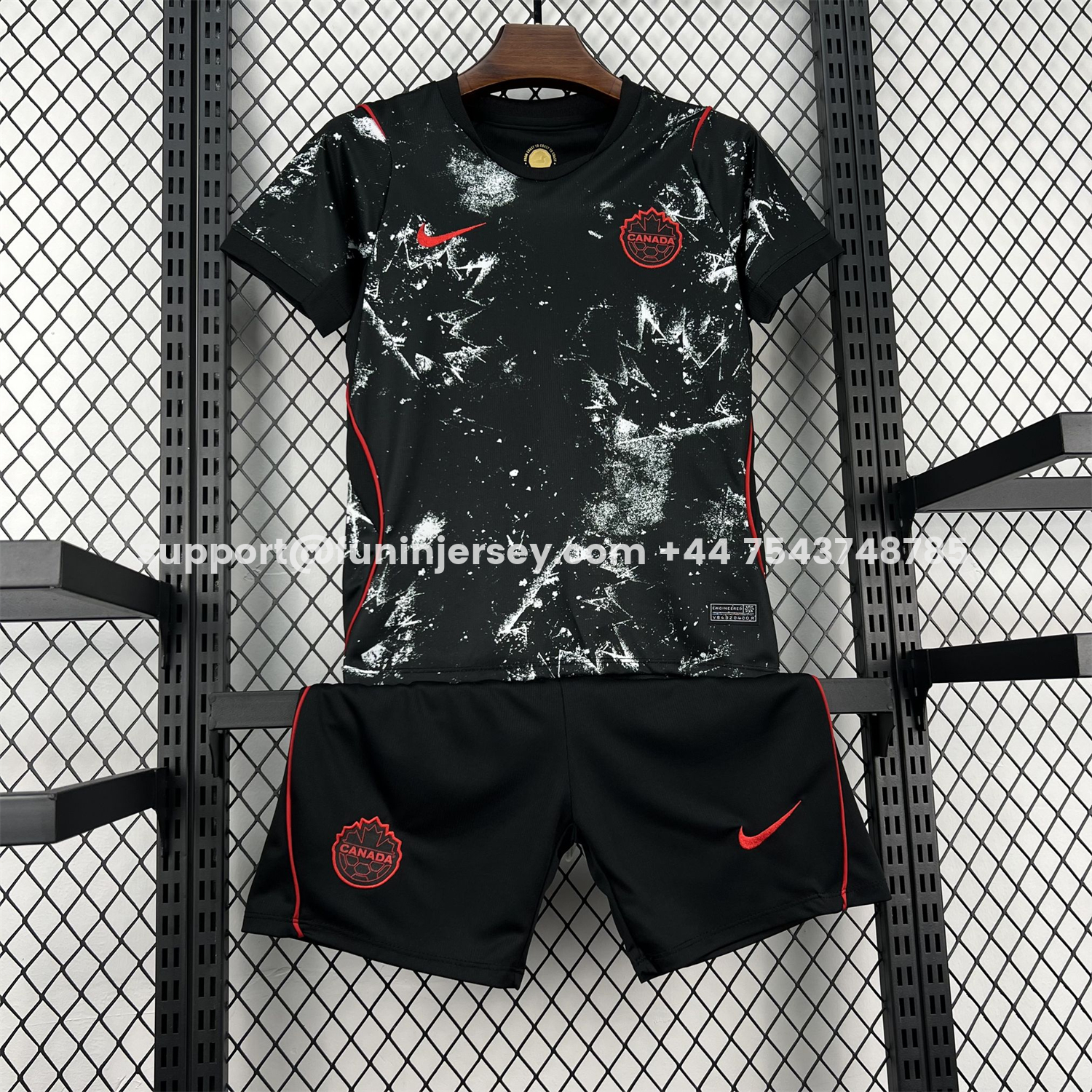 Funinjersey-Canada 2026 Away Kids Kit