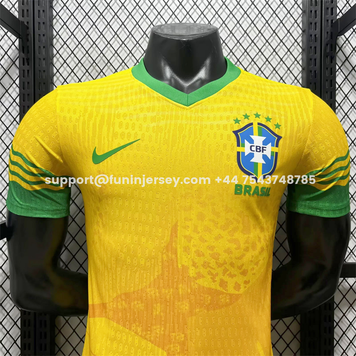 Funinjersey-Brazil 2026 Yellow Colors Special Jersey - Player Version