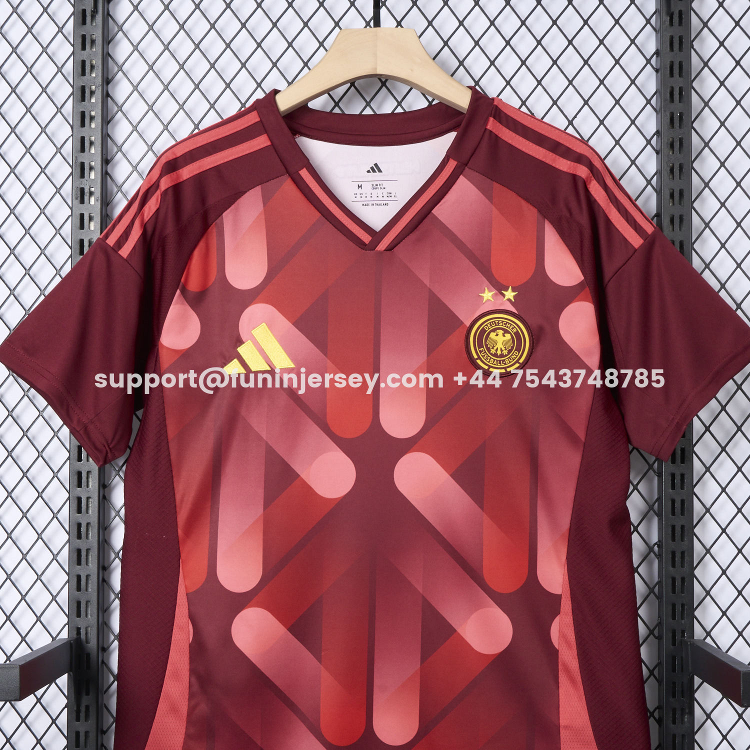 Funinjersey-Germany 2025 Women's Euro Away Jersey - Men's Fans Version